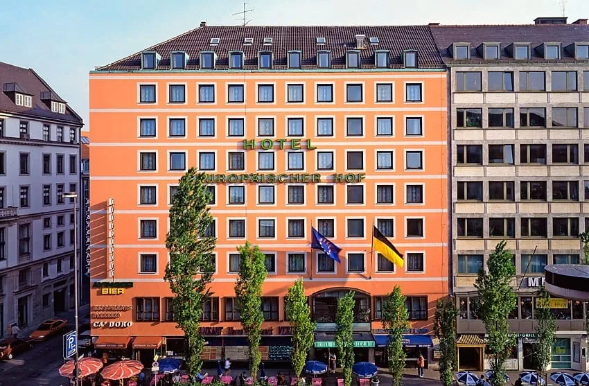 Das Hotel Europäischer Hof in München soll ab 2027 von den Cocoon Hotels kernsaniert werden.