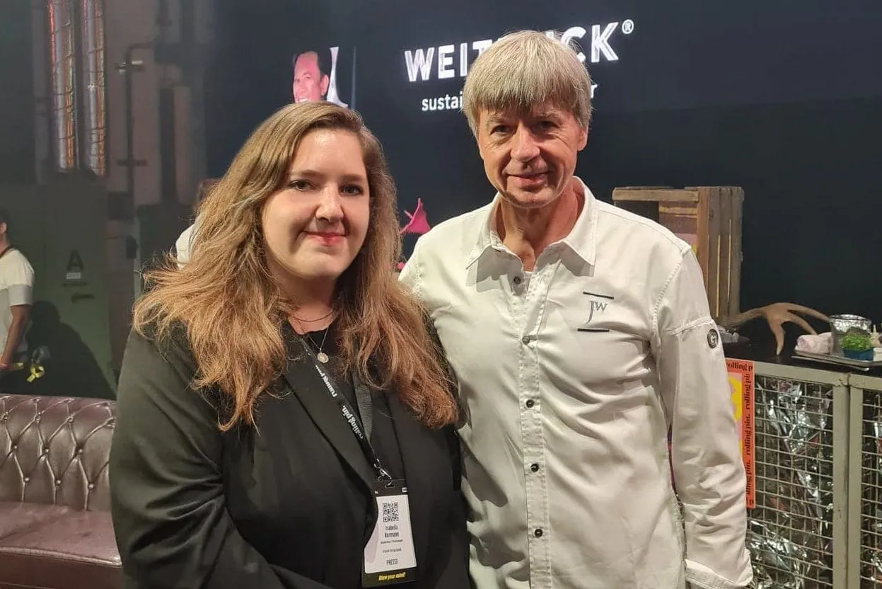 Tophotel vor Ort: Redakteurin Isabella Kormann sprach u.a. mit Spitzenkoch Joachim Wissler.