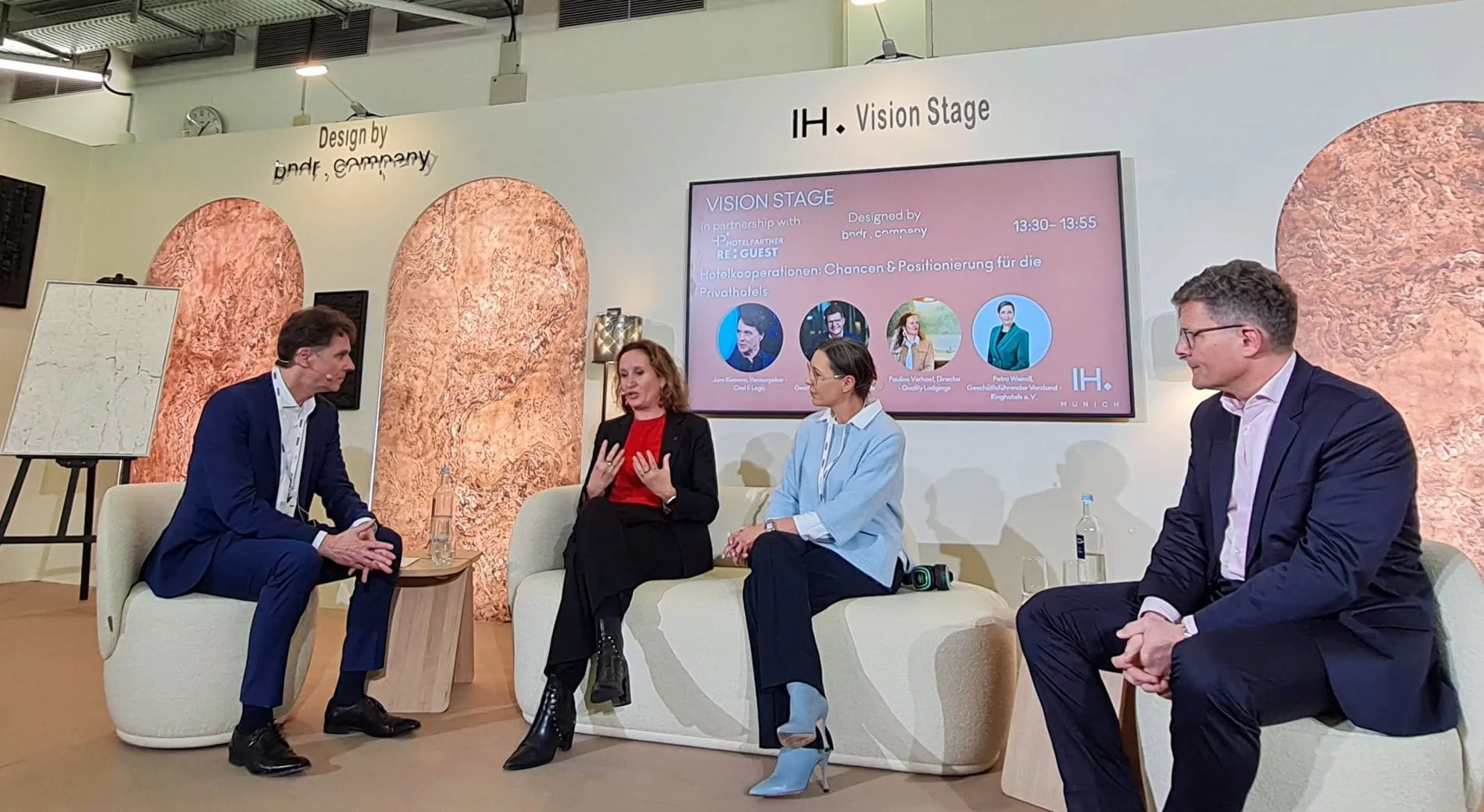 Jens Riemann Pauline Verhoef Petra Weindl Marcus Smola Diskussion Hotelkooperationen