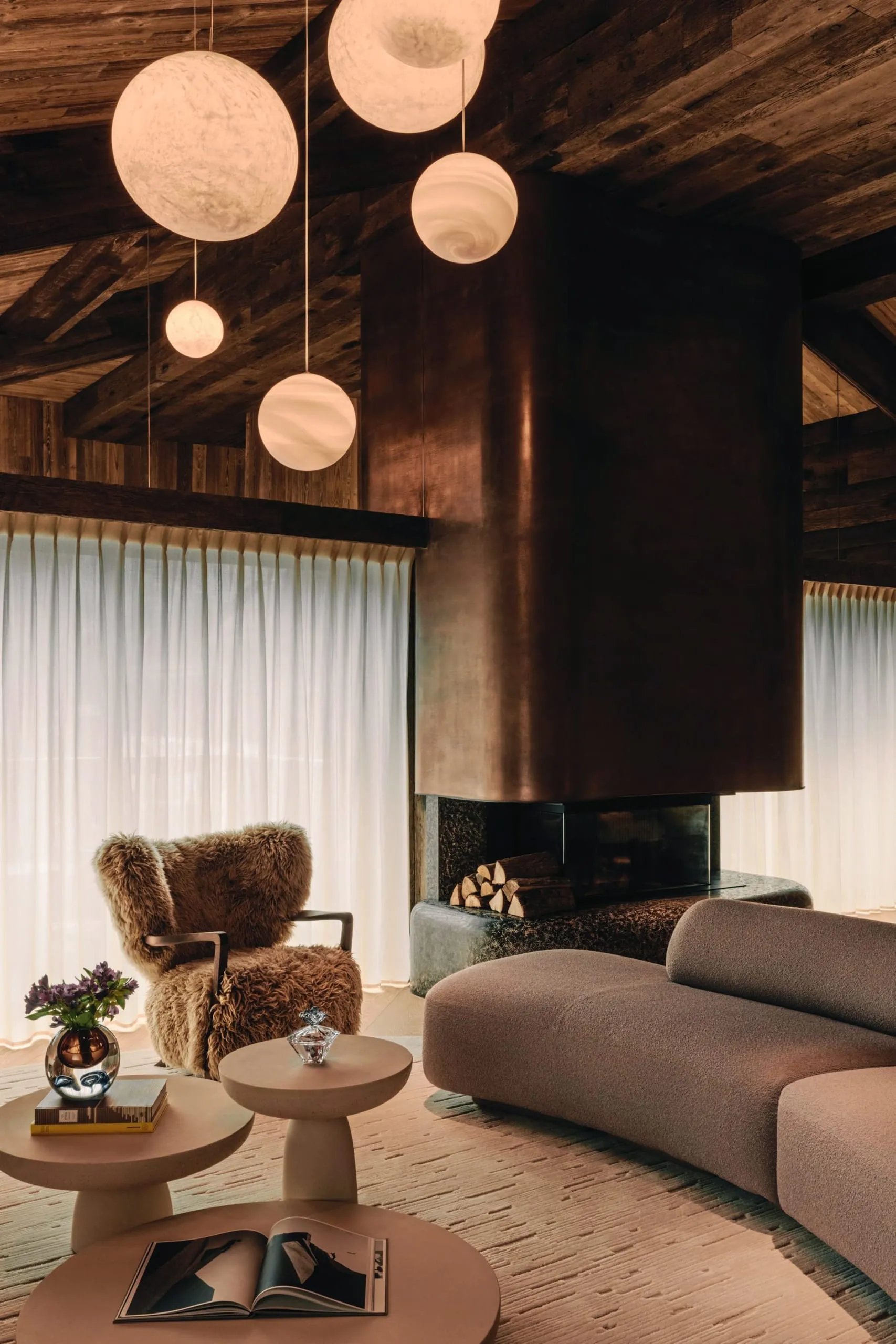 Rosewood Courchevel Le Jardin Alpin_Living Room