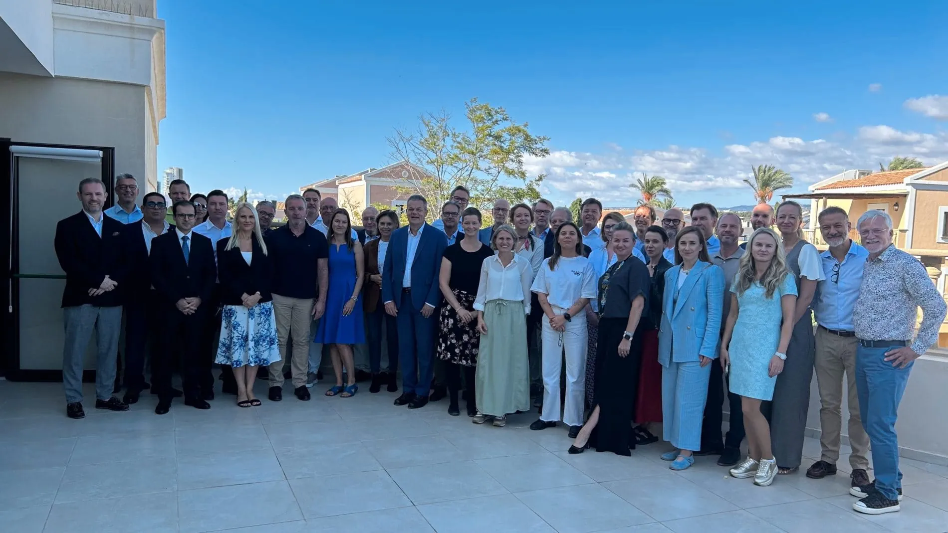 Teilnehmende Generalversammlung HSU Hotelstars Union