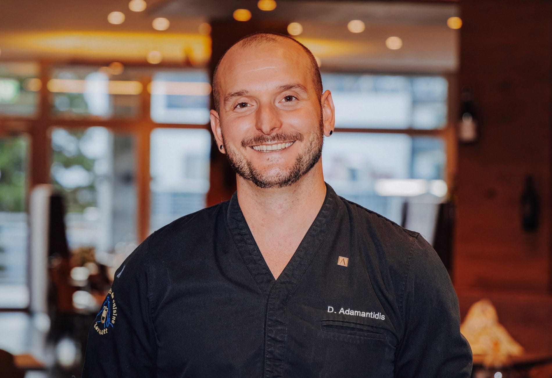 Neuer Küchenchef im Ameron Davos Swiss Mountain Resort: Dominic Adamantidis.