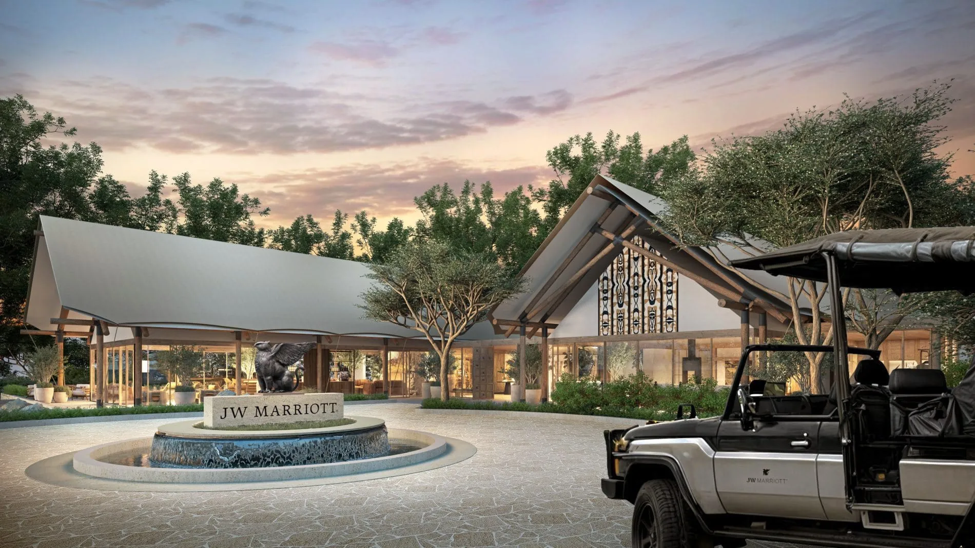 Soll ebenfalls im zweiten Quartal öffnen: Das JW Marriott Mount Kenya Rhino Reserve Safari Camp. Das Resort bringt den Service sowie das Design der Marke ins Herz des Solio Game Reservats in Kenia.