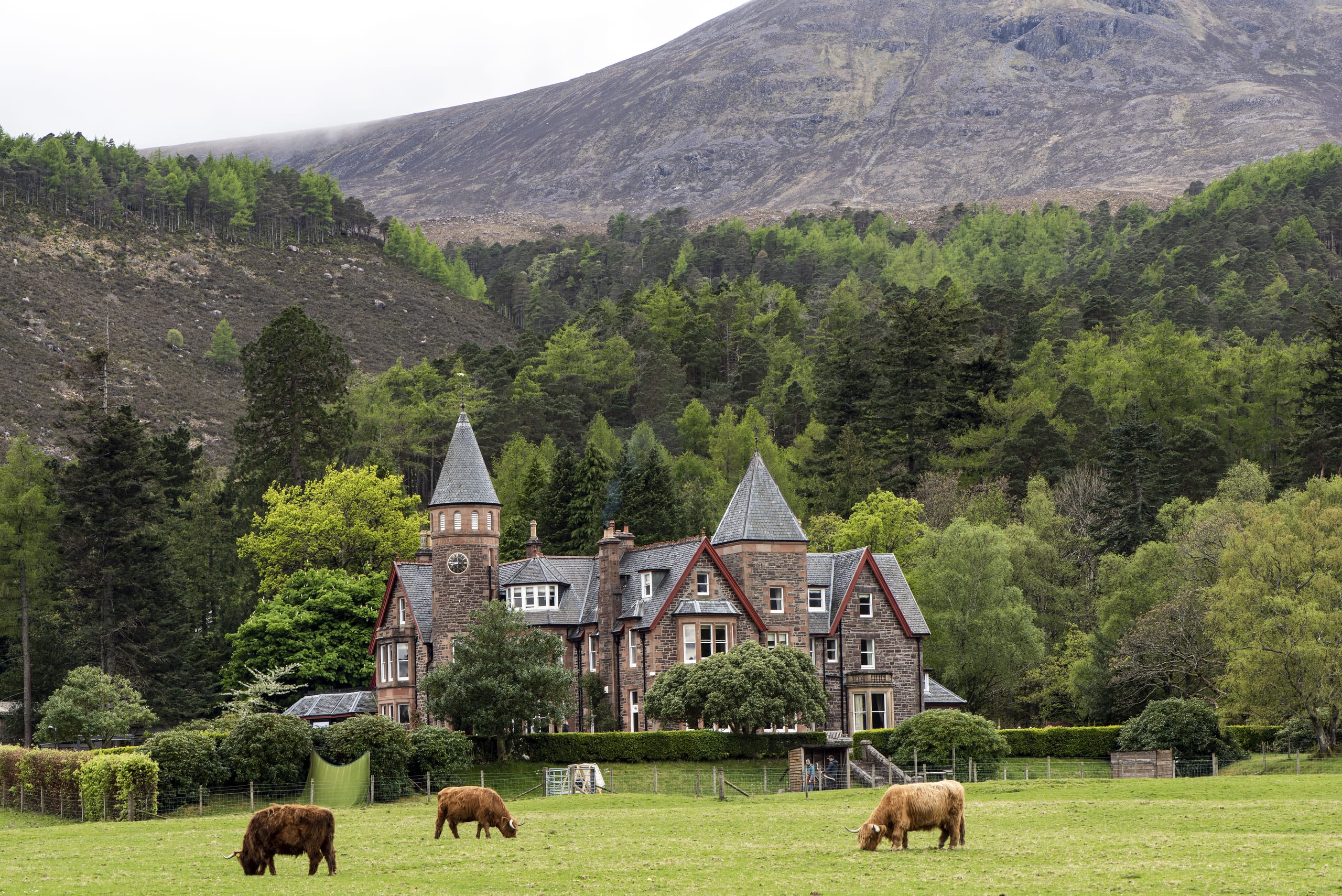 Das The Torridon in Schottland liegt auf einem 23 Hektar großen Anwesen am Ufer des Loch Torridon.