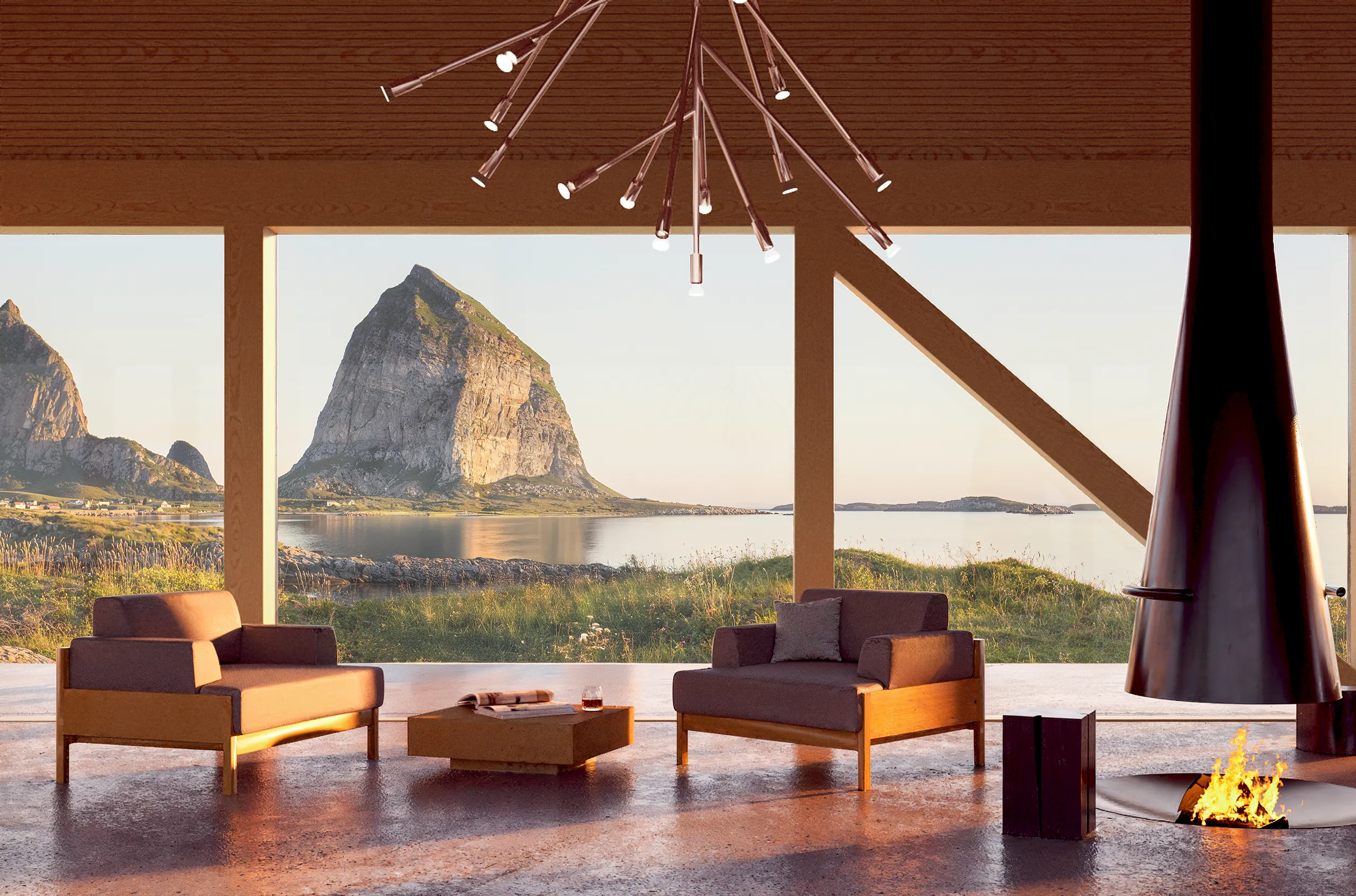 Eingebettet in die norwegische Natur: Kommendes Jahr soll das Relais & Châteaux Ytri seine Türen öffnen.