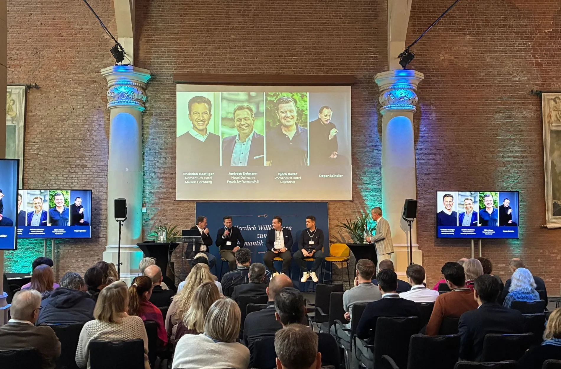 Get-together in Amsterdam: Der zweitägige Jahreskongress der Romantik Hotels bot ein Programm mit Impulsen, Panels und Zukunftsthemen.