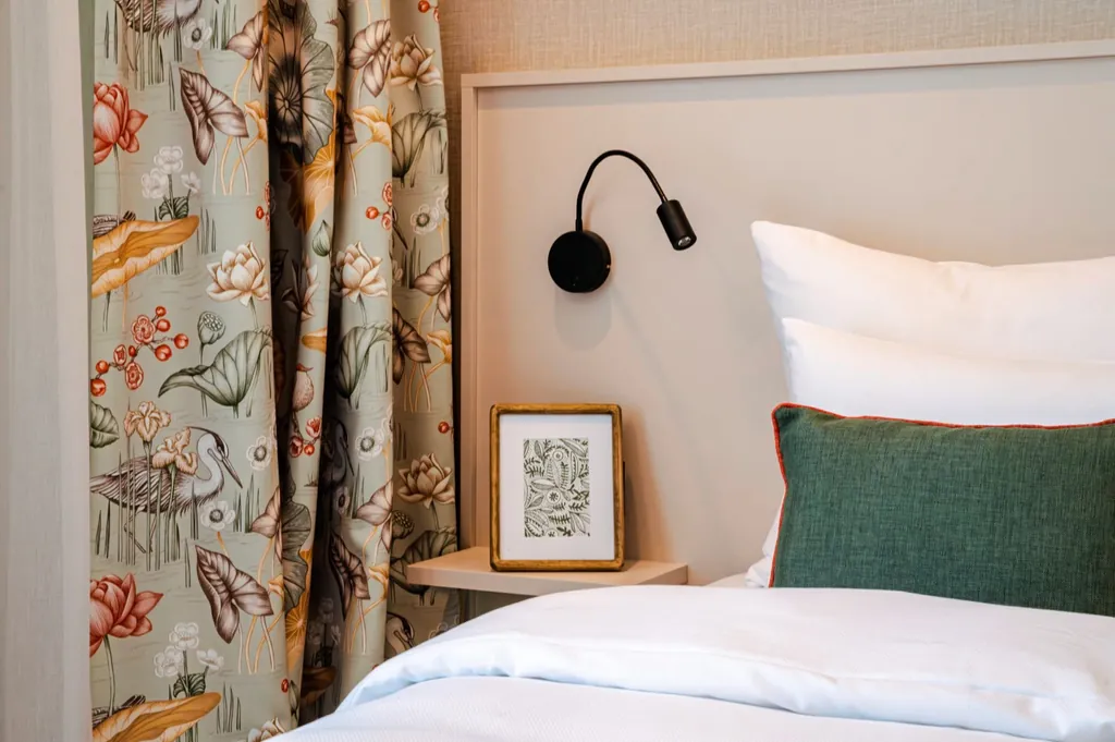 Die 28 Zimmer sind in ...