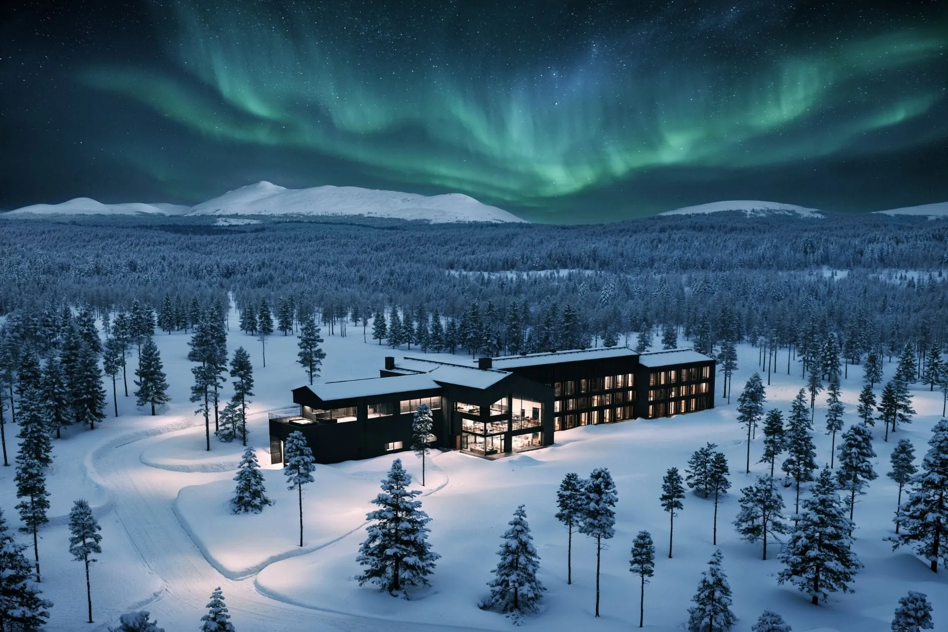 Arktische Auszeit: Das Arcora Boutique Hotel & Villas in Lappland