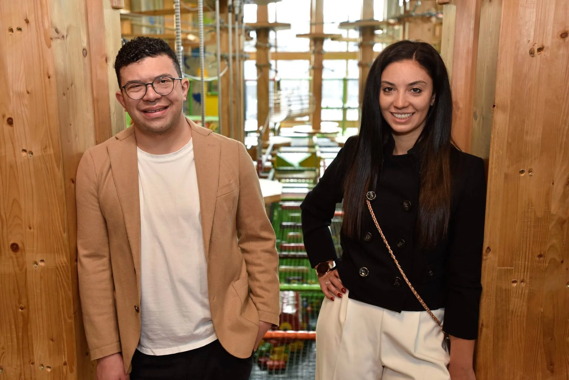Das Feldberger-Hof-Geschwisterteam: Nathalie Rehbein und Sebastian Banhardt.