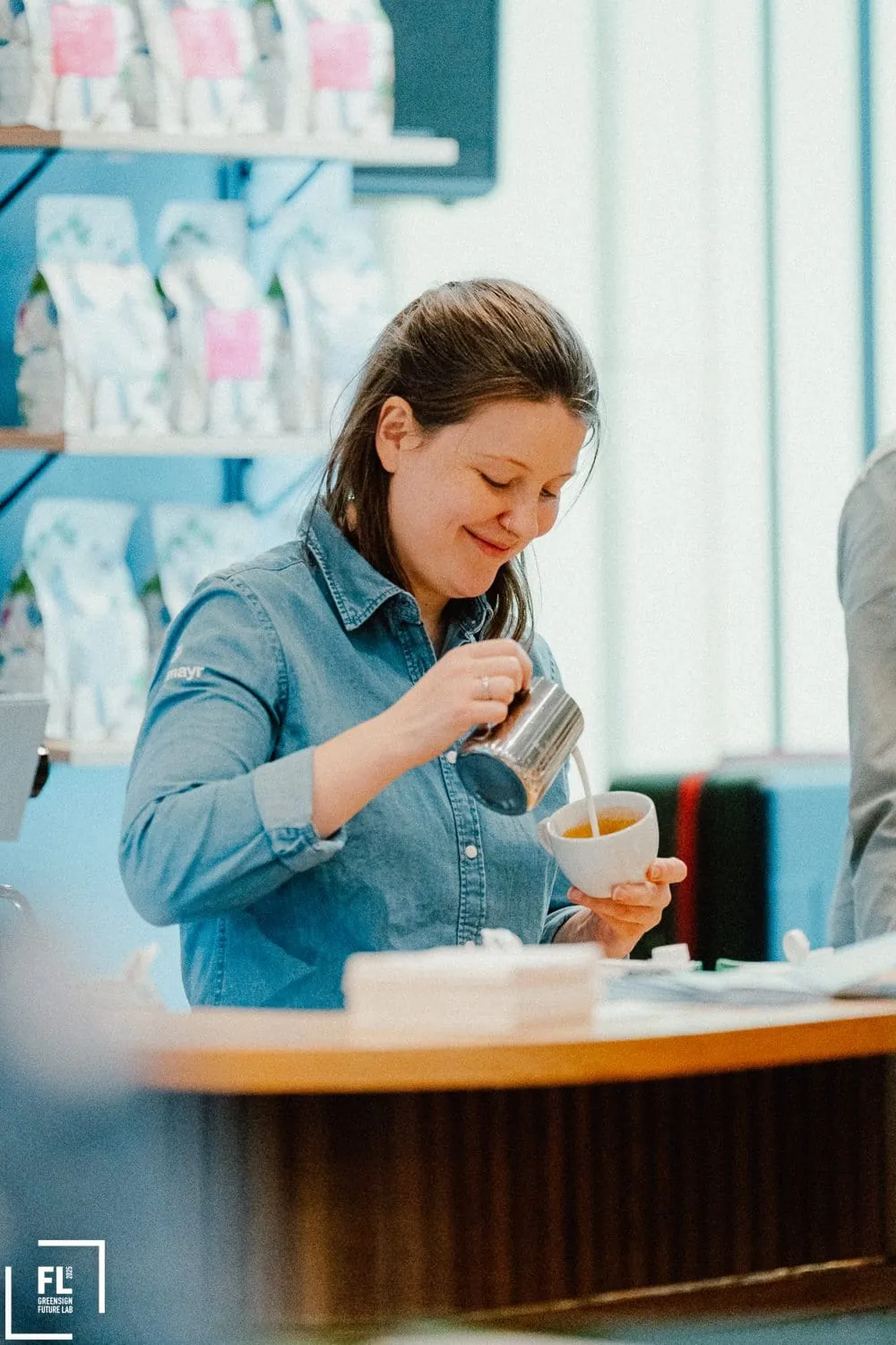 Green Sign Future Lab: In den Netzwerkpausen war ein Kaffee zwischendurch für viele Teilnehmende ein willkommener Begleiter.
