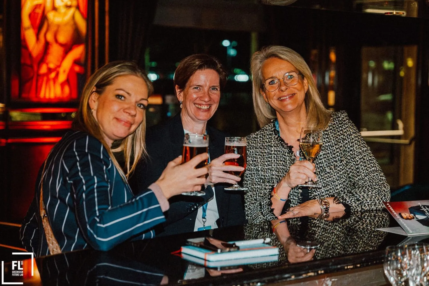 Networking bei der Sustainability Stand-up Night.