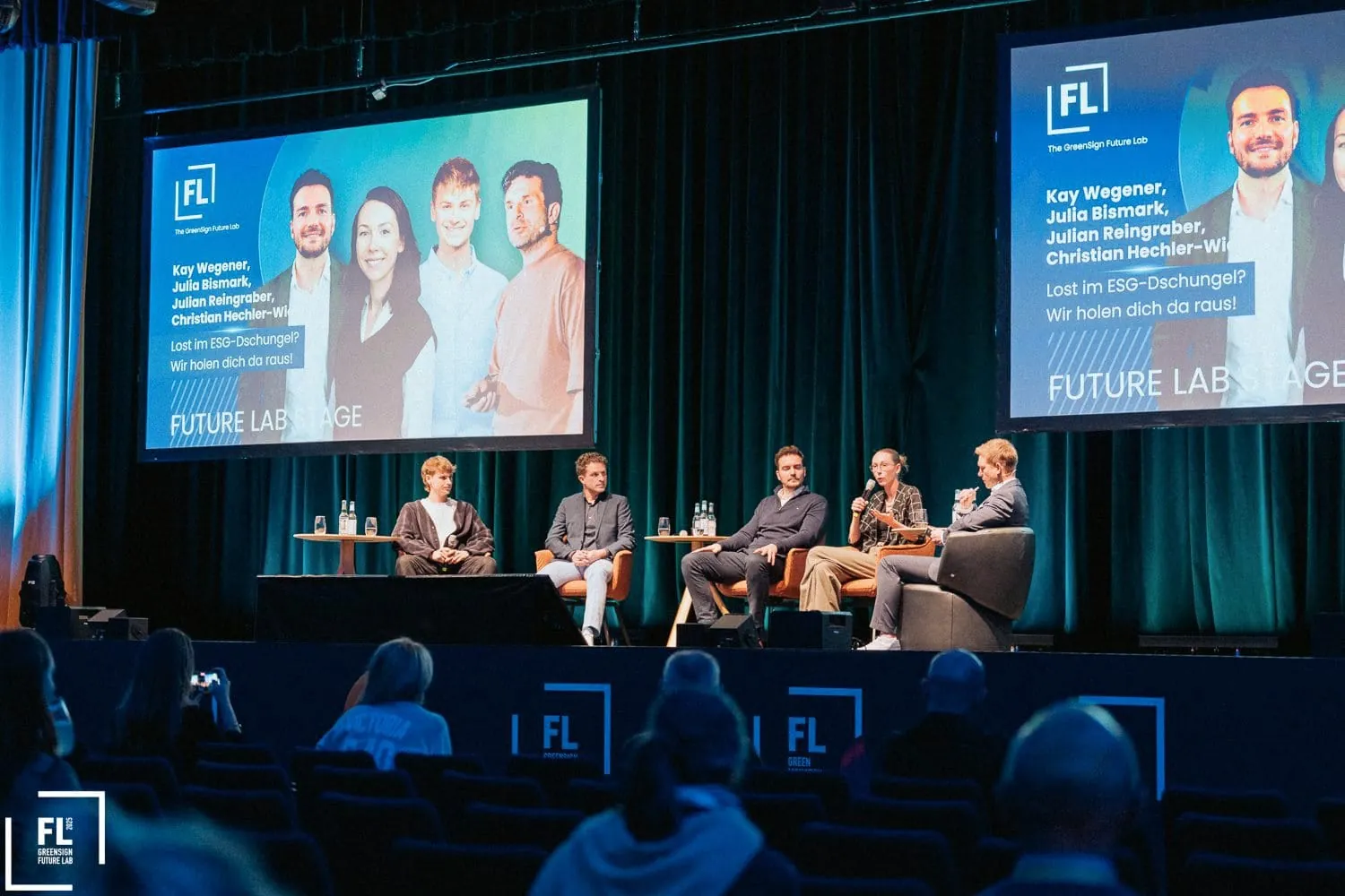 Green Sign Future Lab: Panel-Runde "Lost im ESG-Dschungel".