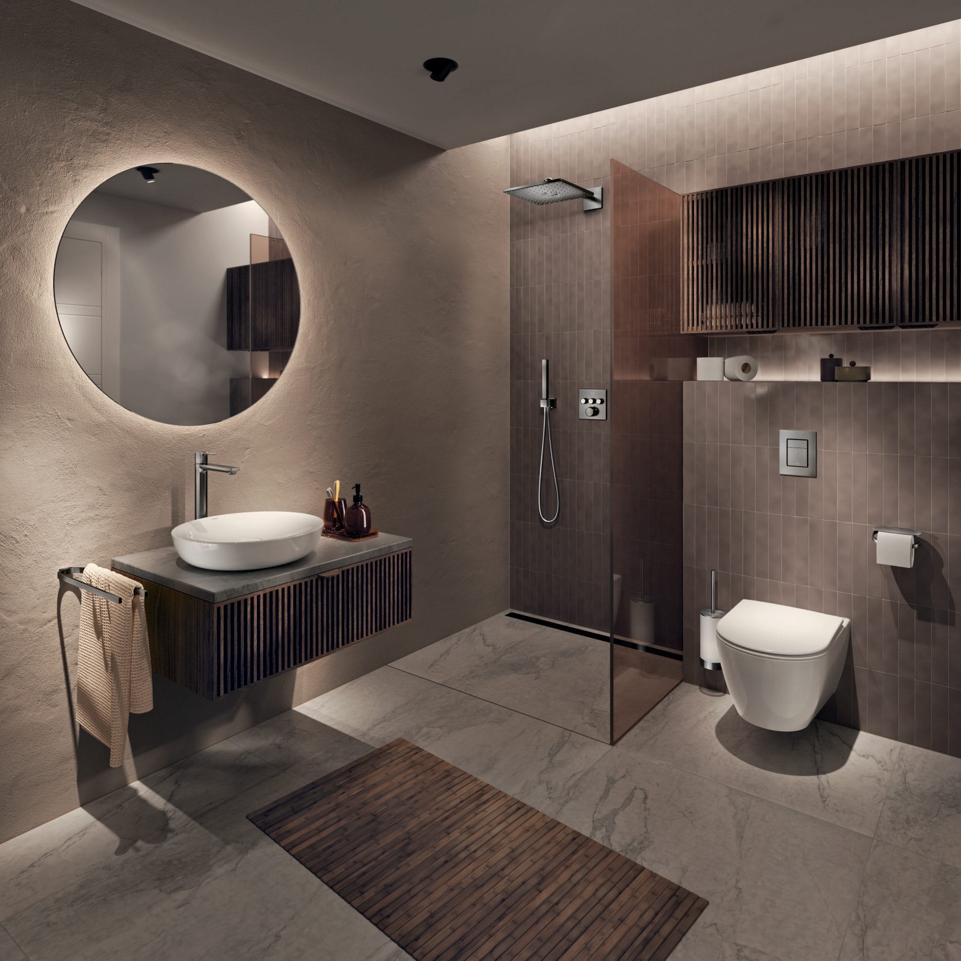 Schön leise: Grohe bietet Unterspülkästen mit „Grohe Whisper Technologie“.