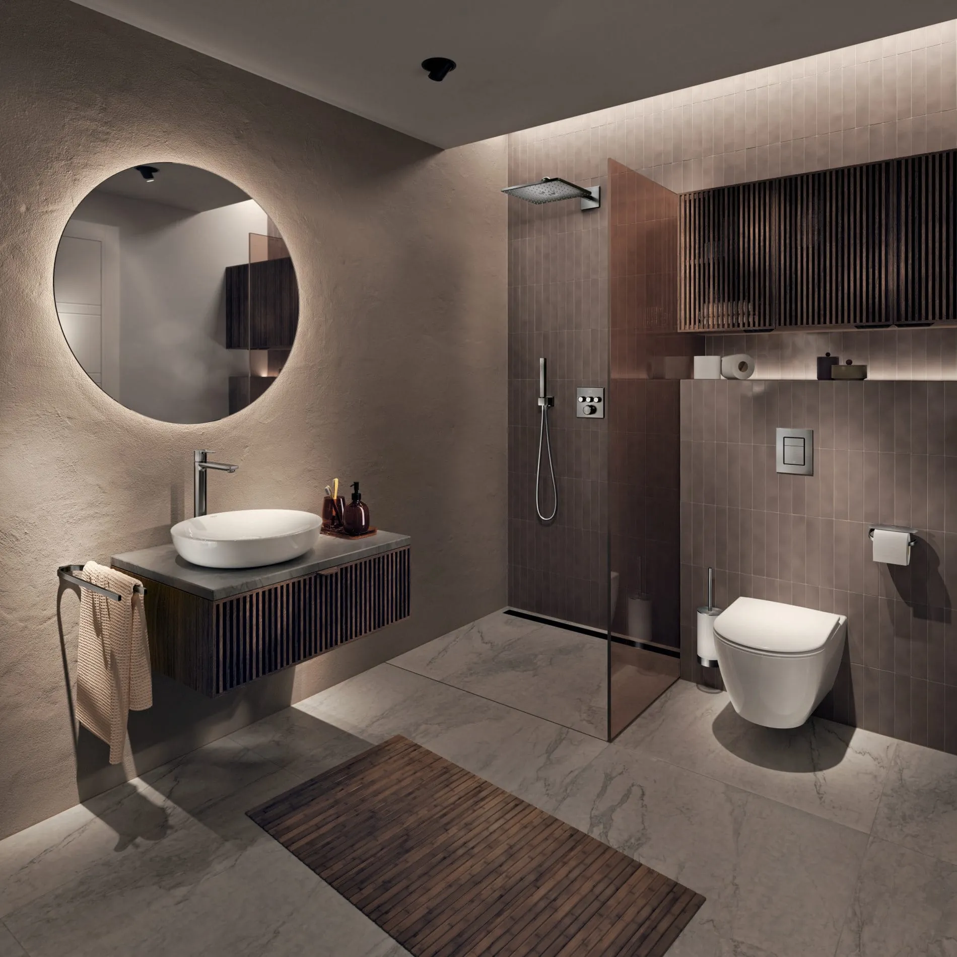 Schön leise: Grohe bietet Unterspülkästen mit „Grohe Whisper Technologie“.