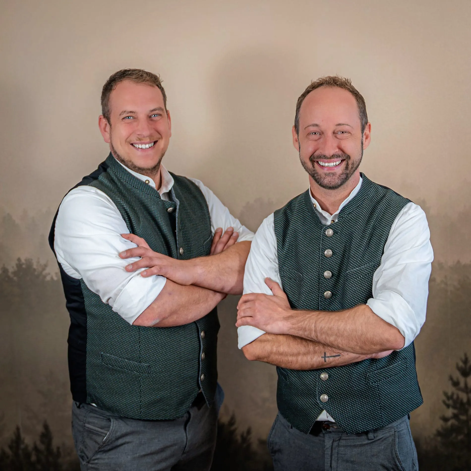 Küchenchef Fabian Hartmann (links) und Hoteldirektor Stefan Hartmann.