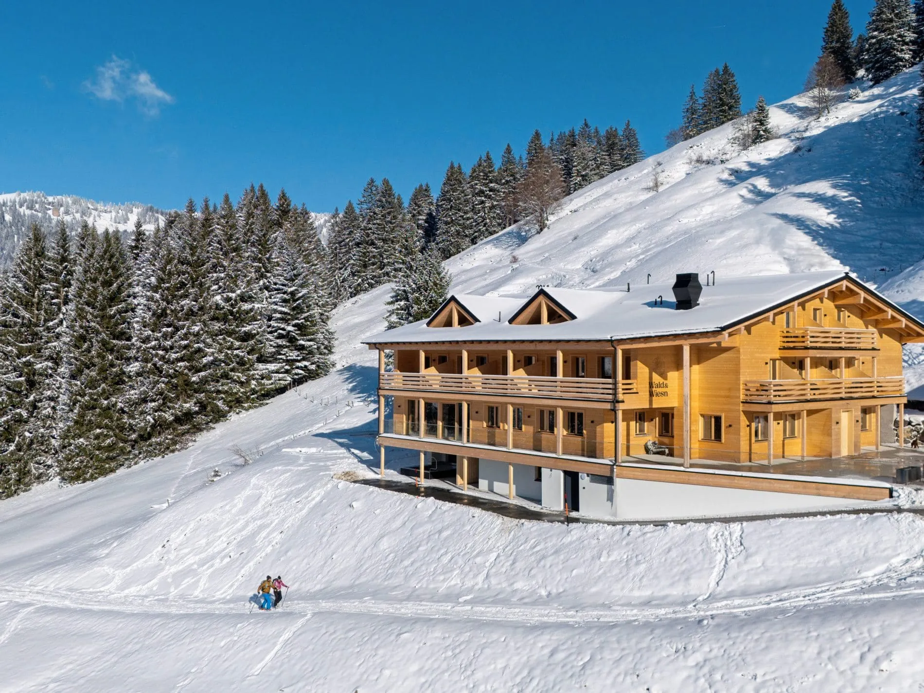 Das Wald & Wiesn liegt in einem der schneesichersten Skigebiete Deutschlands.