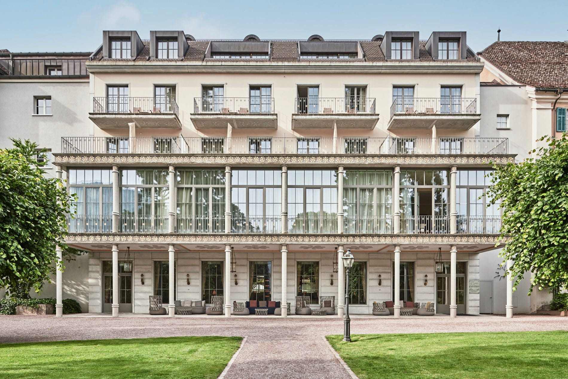 Ende des Jahres will das Grand Hotel Hof Ragaz die Ergebnisse der Modernisierung im Erdgeschoss präsentieren.