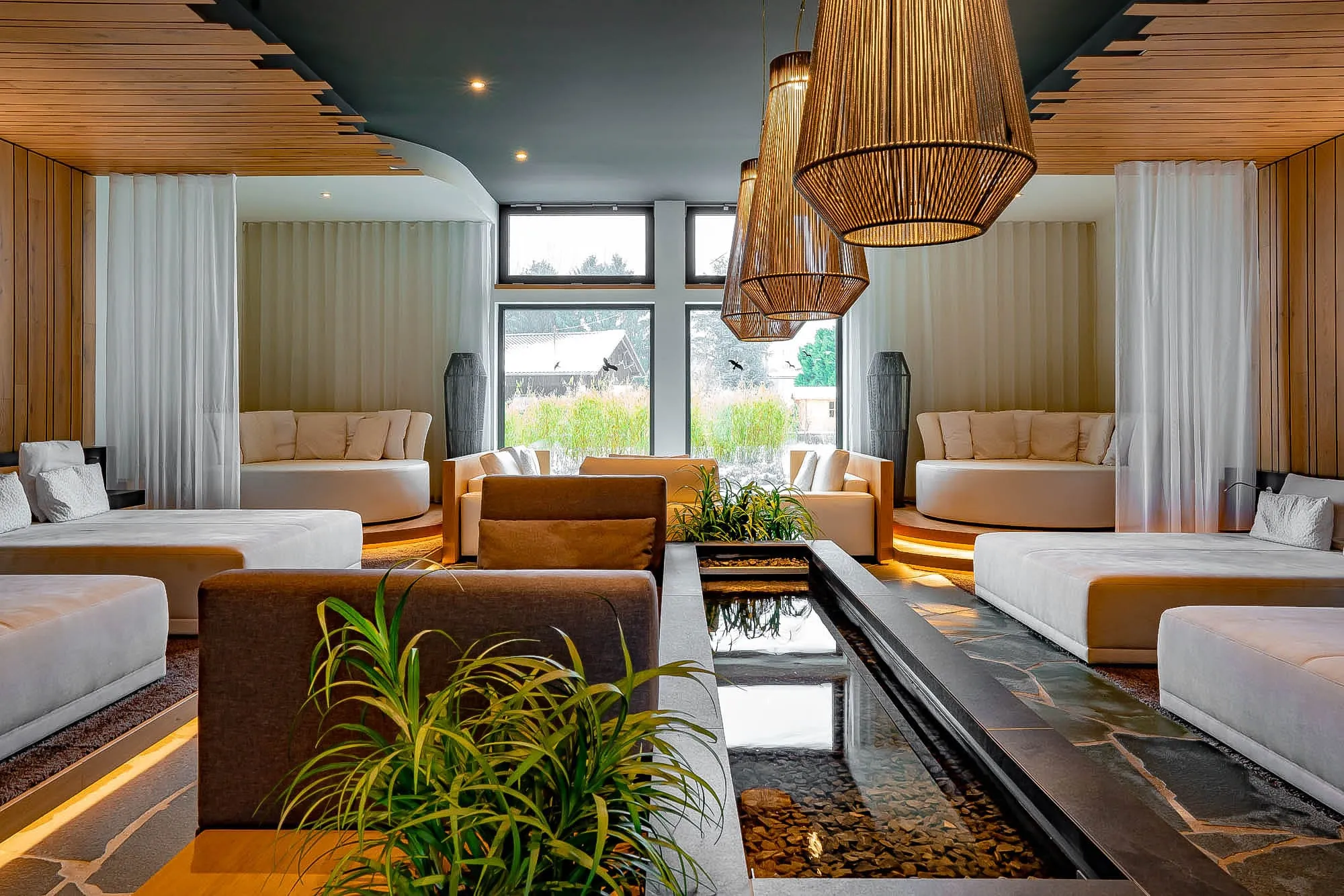 Herzstück des Michels Wohlfühlhotel by Romantik ist der 2.000 Quadratmeter große Wellnessbereich.