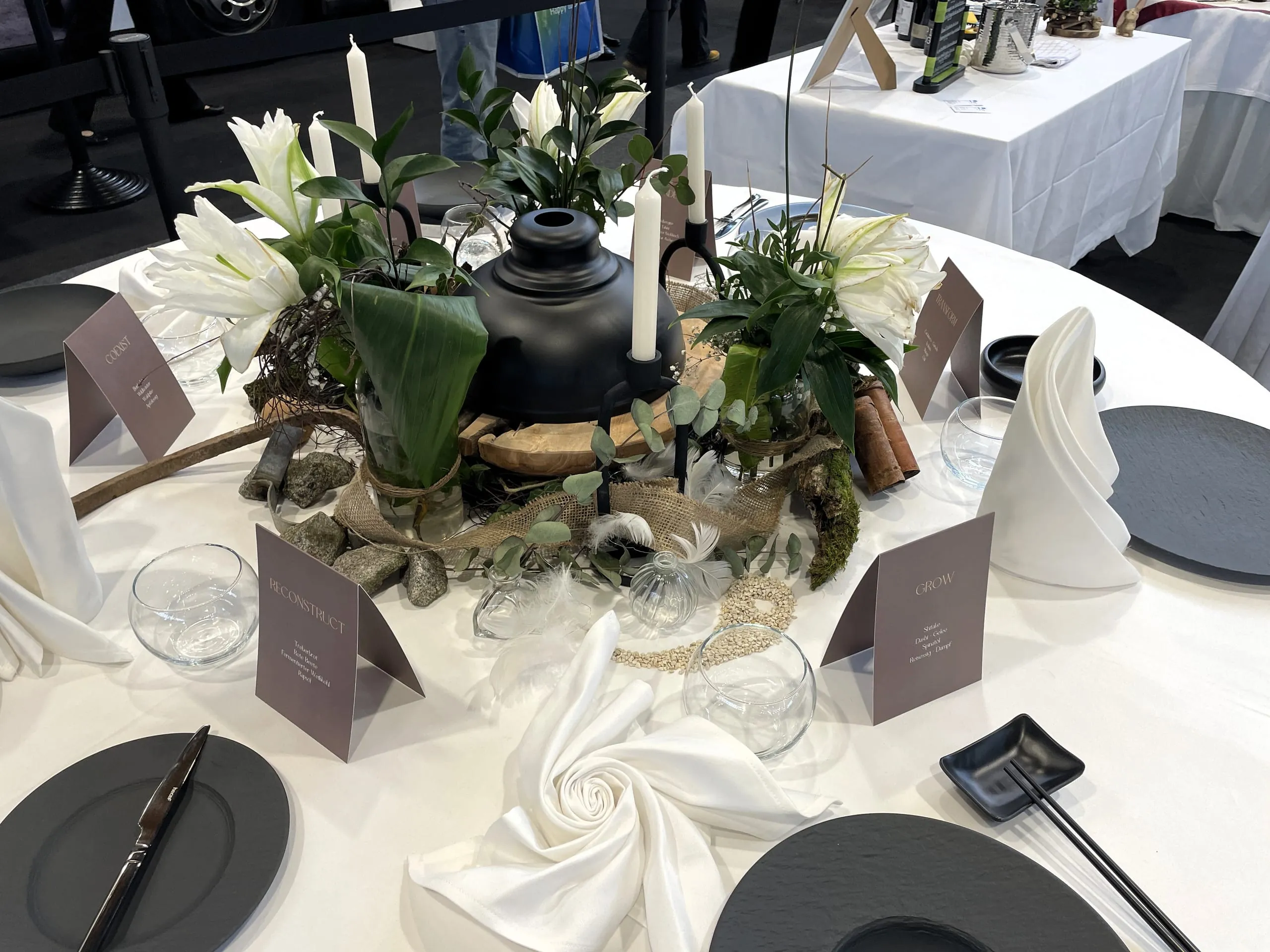 Der Siegertisch: Das Konzept „One Planet, one Table“ des Teams der Johann-Georg-Doertenbach-Schule in Calw denkt Nachhaltigkeit konsequent weiter ...