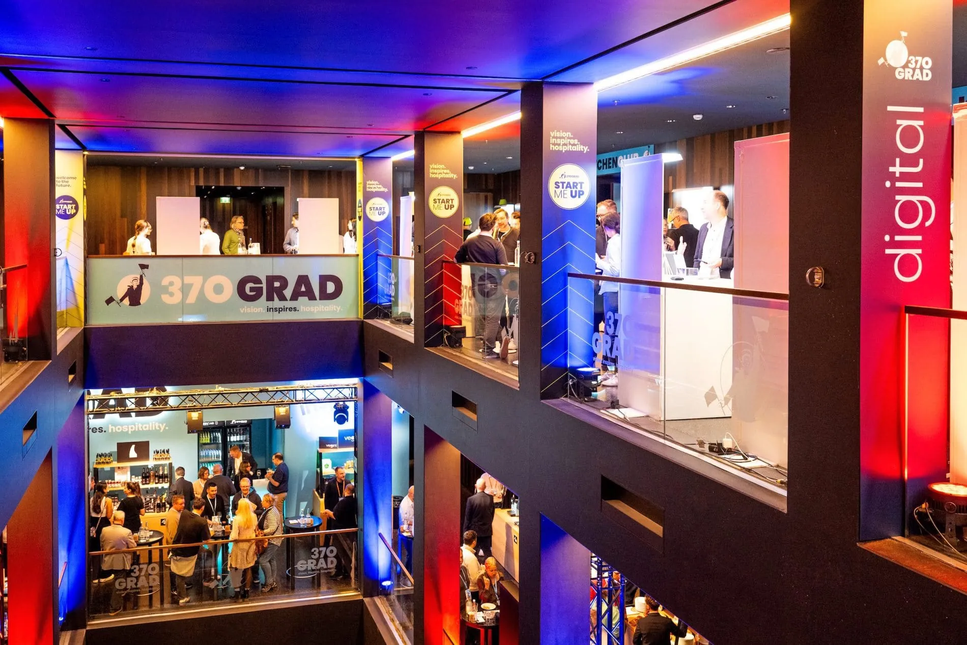 Networking in Norden: Zum zweiten Mal war die 370 Grad der Anlaufpunkt für Entscheidungsträger aus Hotellerie, Gastronomie und Catering in Hamburg.