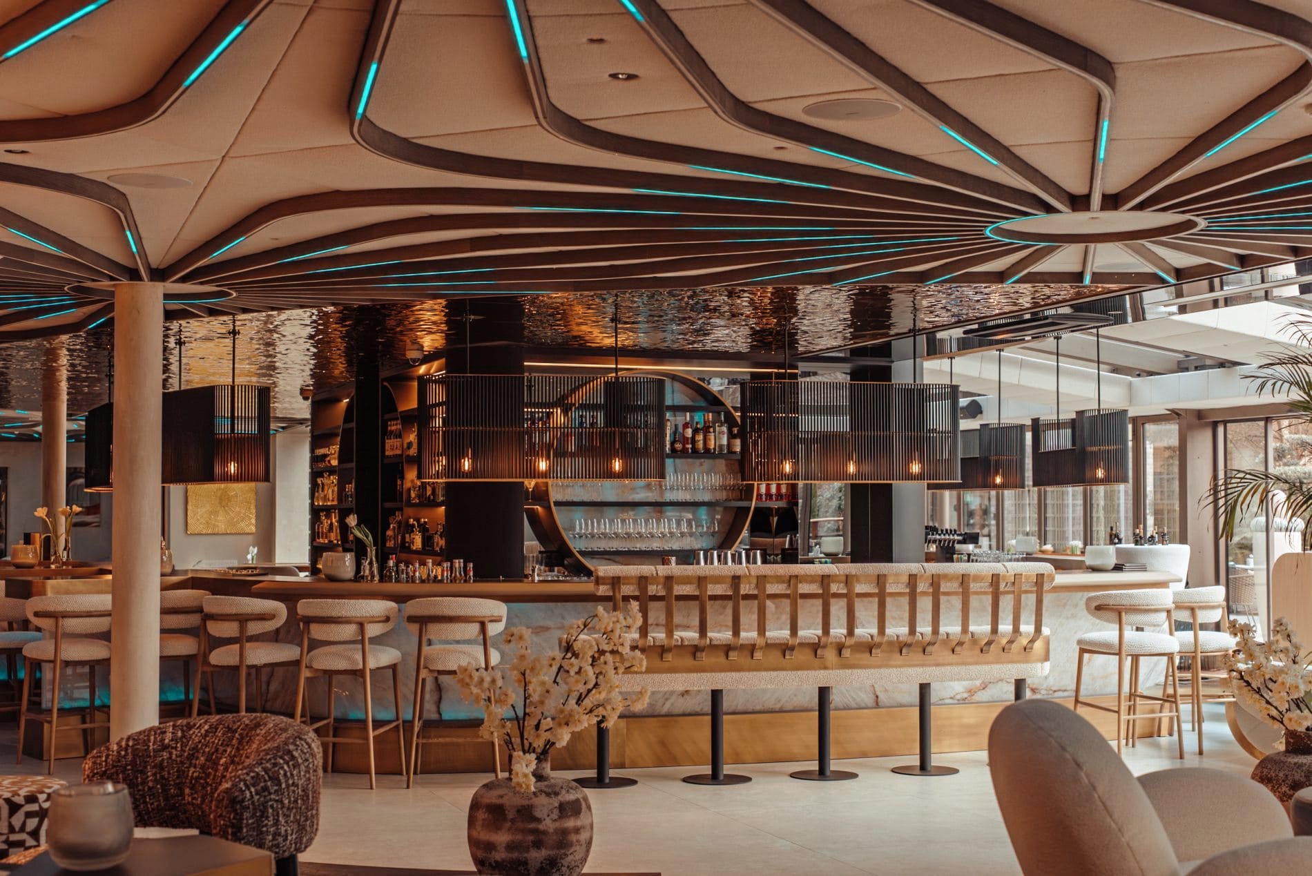 Neuer Look für die Bar im Quellenhof Luxury Resort