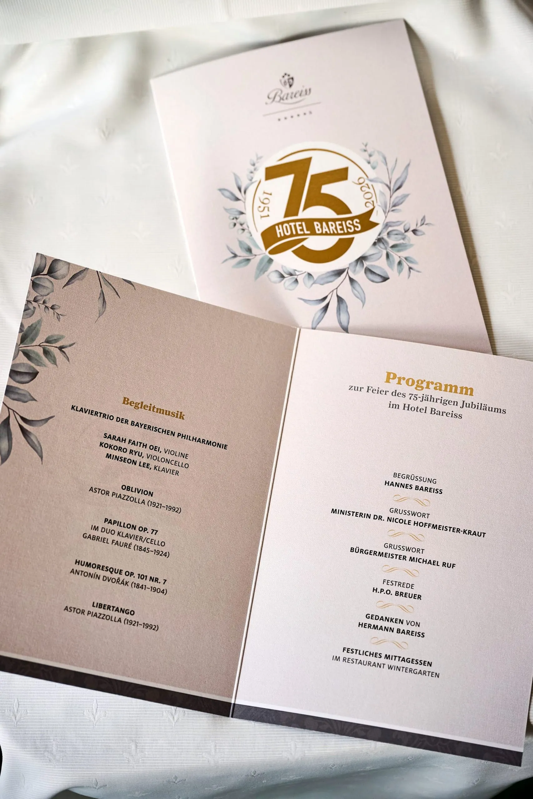 Festakt "75 Jahre Bareiss"