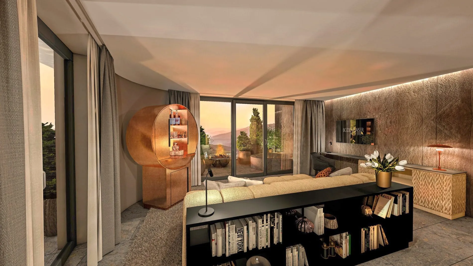 Neu ab Sommer: Die High-End-Suiten im Bodenmaiser Hof.