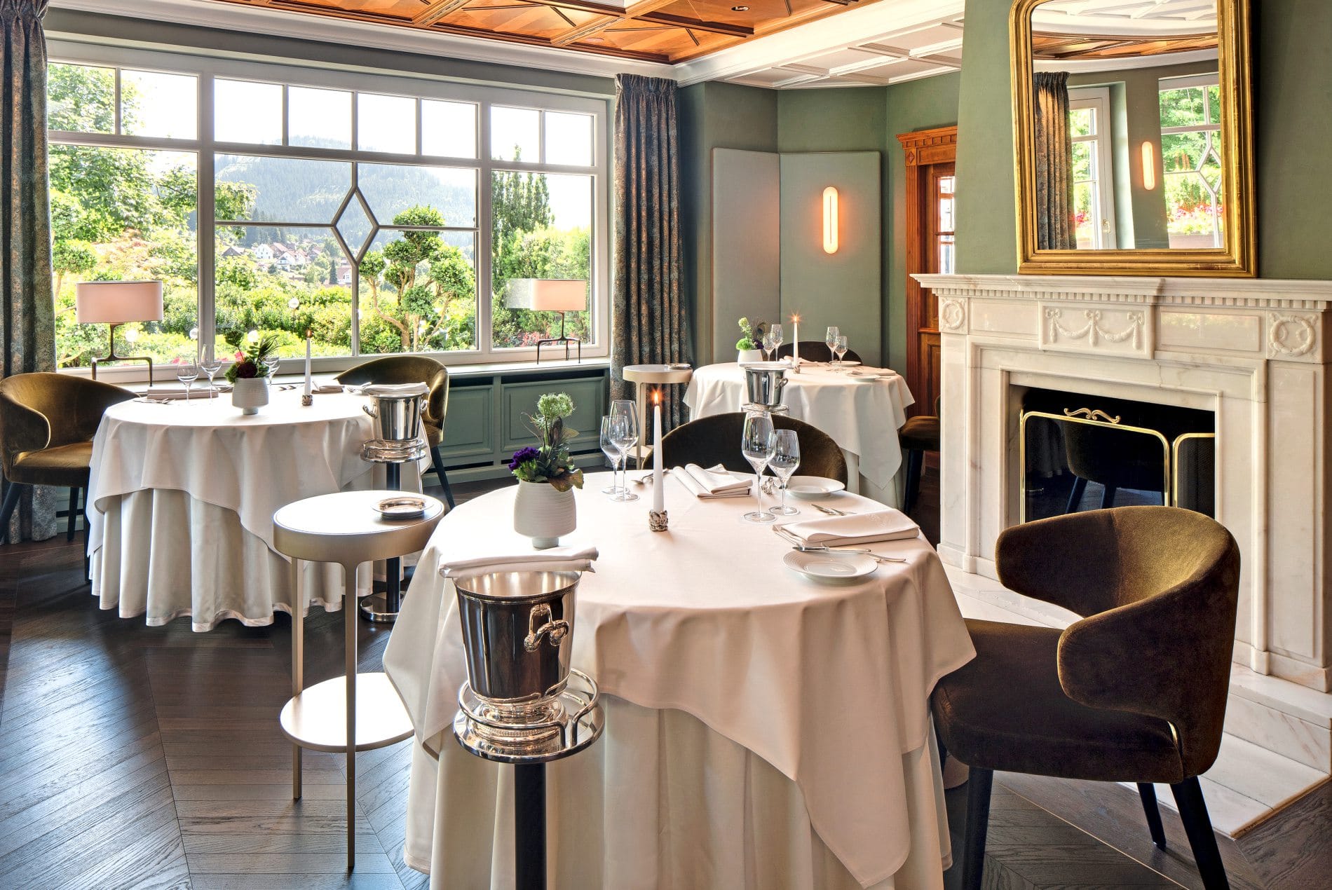Das 3-Sterne-Gourmetrestaurant Bareiss.