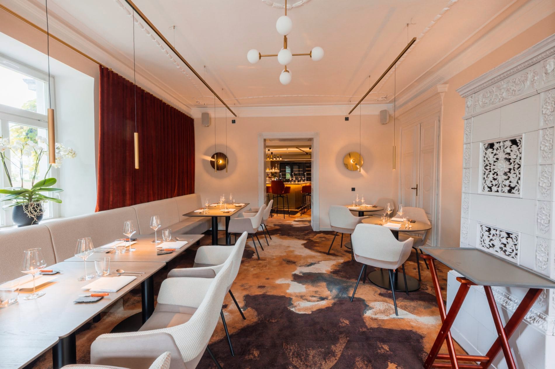 Im Restaurant Dopamin Fine Dining gibt es regionale Küche mit japanisch-nordischen Einflüssen.
