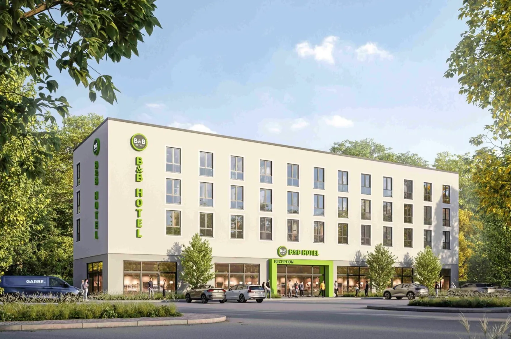 Eines der künftigen Projekte von B&B Hotels und Garbe,