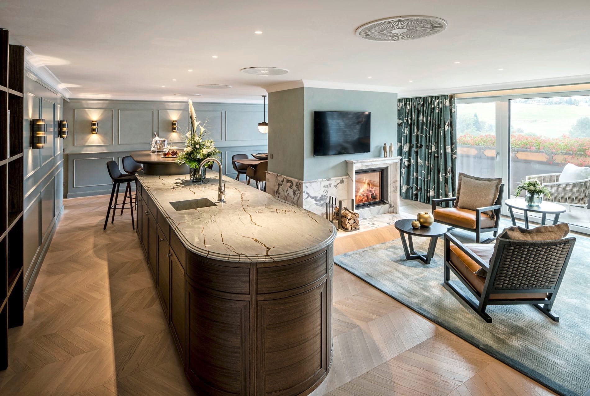 Wellness Luxus-Suite im Hotel Bareiss.