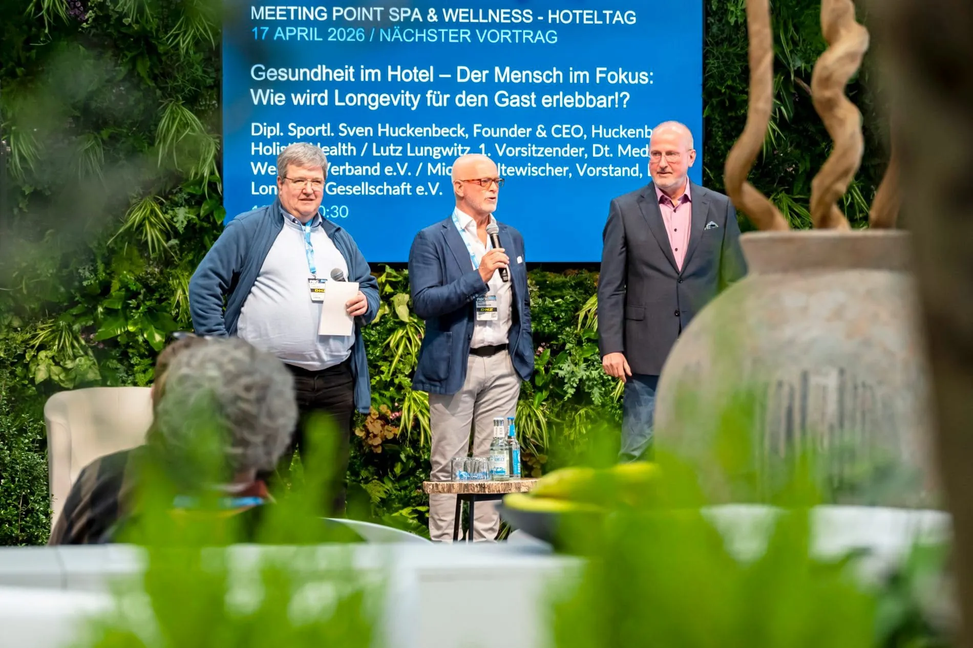 Der Deutsche Hoteltag auf der Fibo 2026 widmete sich Strategien und Best Practices für Gesundheit und Prävention im Hotel.