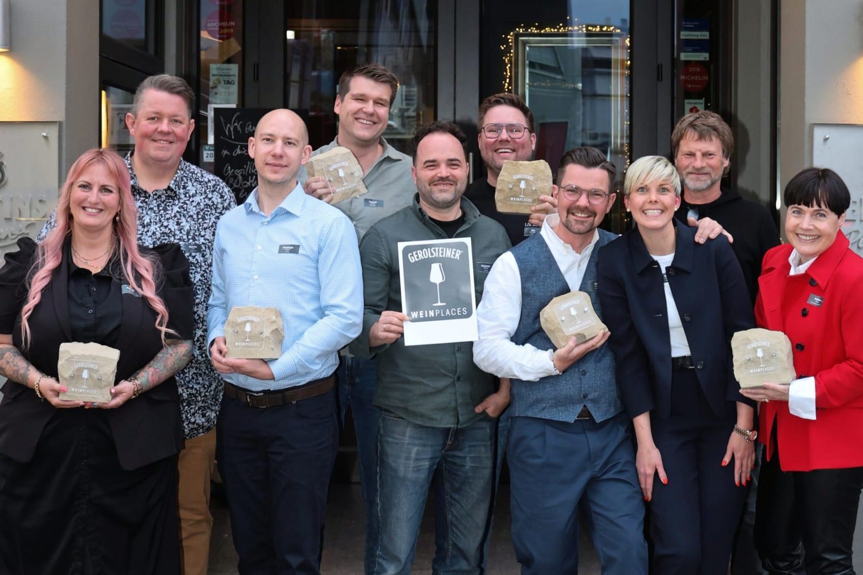 Gerolsteiner zeichnet sechs neue Weinplaces aus