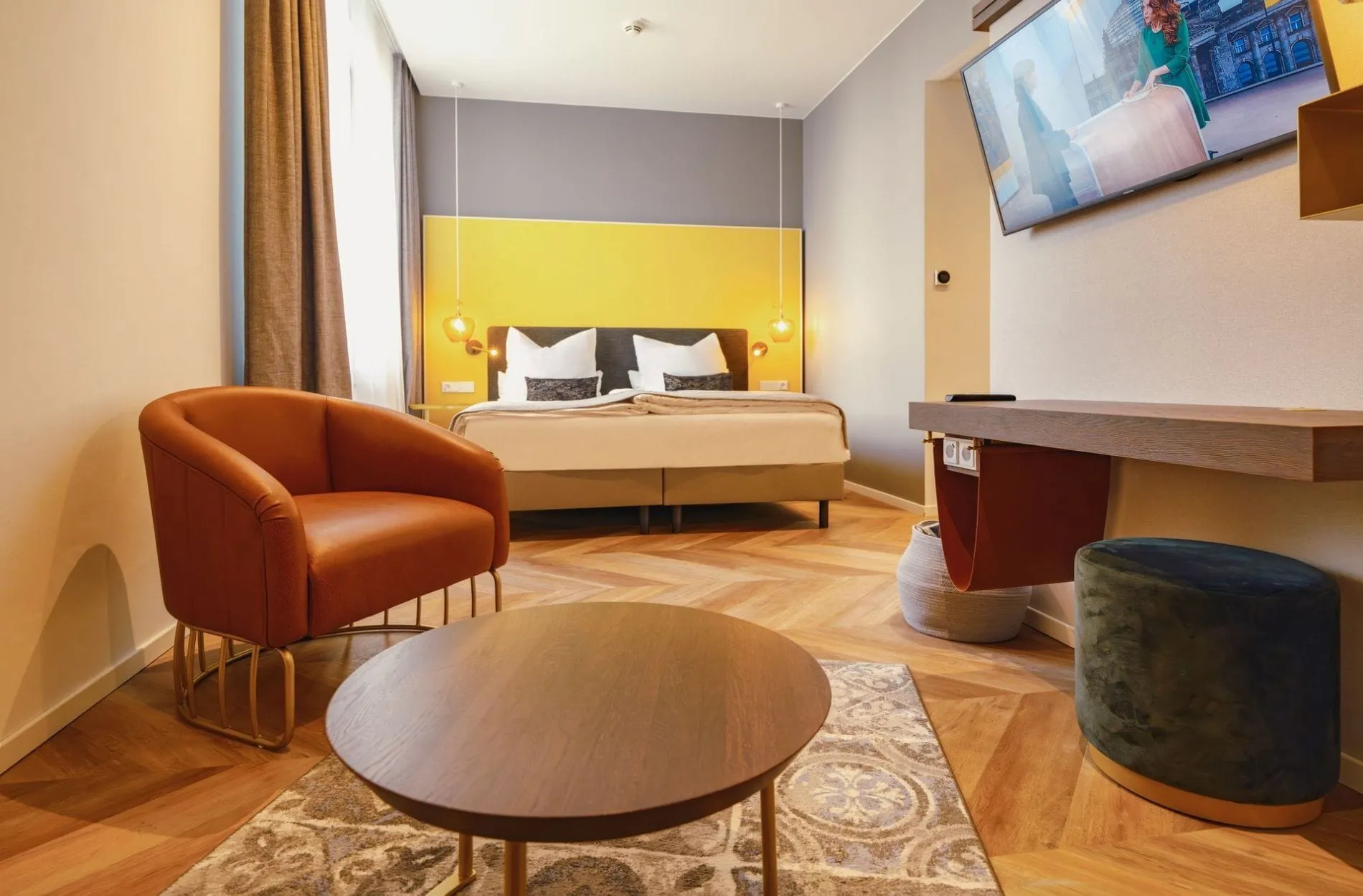 Das Hiamo Hotel Hamburg-Bergedorf verfügt über 129 Zimmer in den Kategorien Cozy, Comfort und Superior.