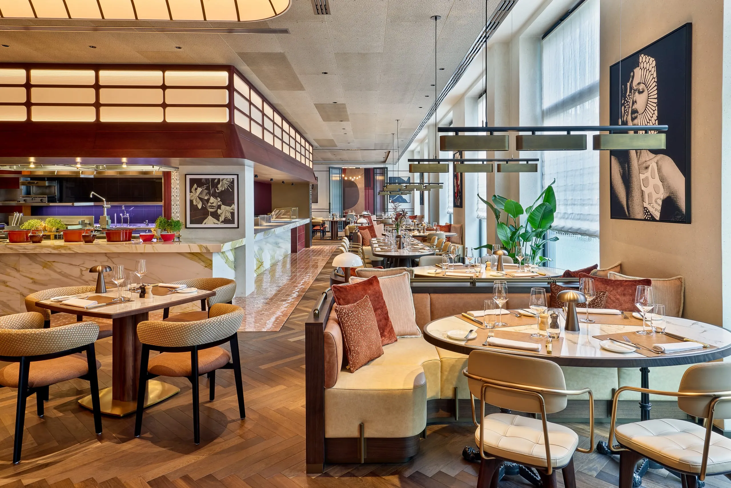 Nominiert in der Kategorie "Hotelgastronomie Konzern/Kette": Der Midtown Grill im Berlin Marriott Hotel.