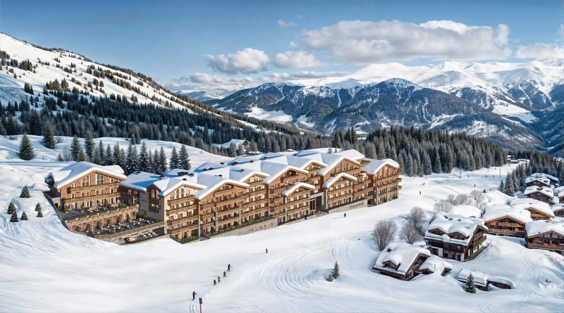 Mit dem One & Only Courchevel will Kerzner International 2030 das erste Resort der Luxusmarke in den französischen Alpen. Das Hotel entsteht im exklusiven Jardin Alpin von Courchevel 1850.