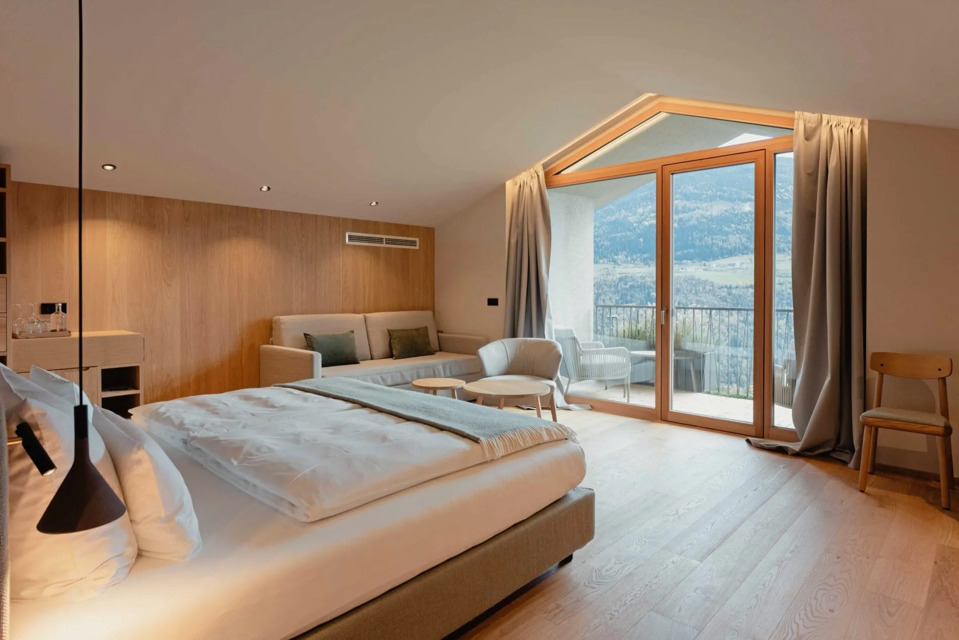 Nominiert in der Kategorie "Hotel-Reopening": Das Niedermair Nature Retreat in Partschins.
