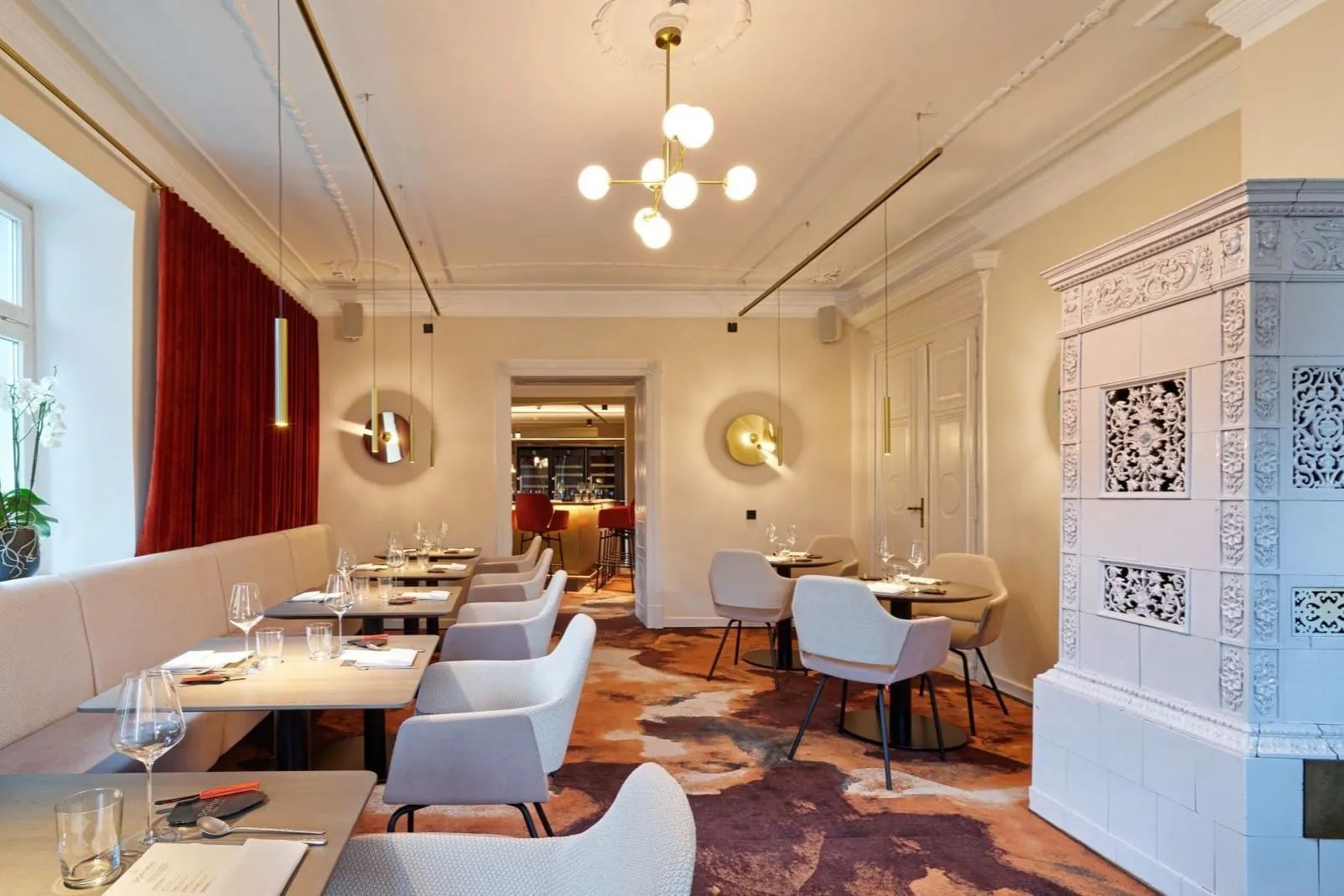 Nominiert in der Kategorie "Hotelgastronomie Privat": Das Restaurant Dopamin in der Villa Keller.