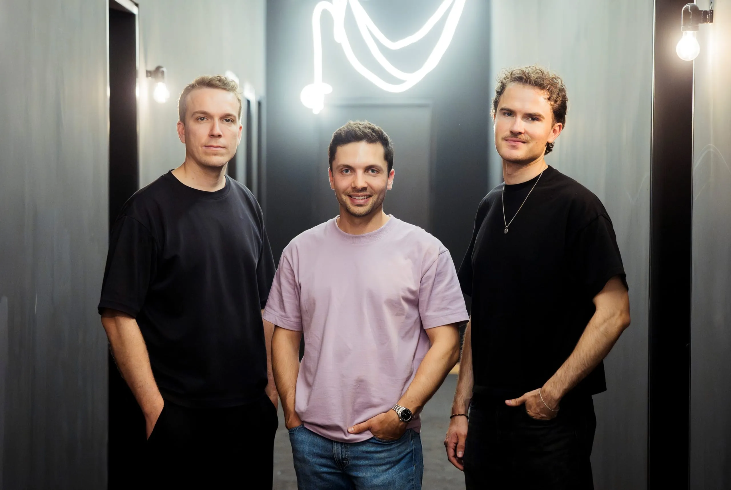 Das Alpami-Gründerteam: (von links) Benedikt Walz, Julian Bauer und Maximilian Couch.