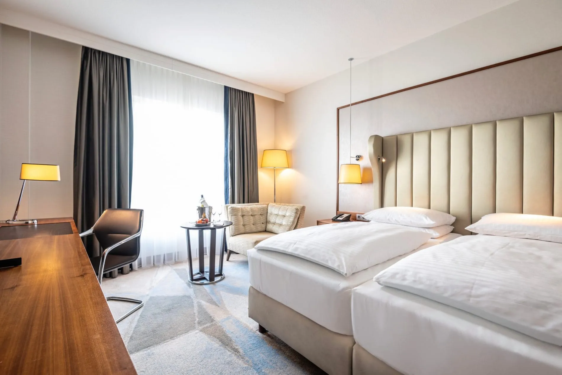 Joi-Design hat den neuen Look für die Zimmer entworfen.