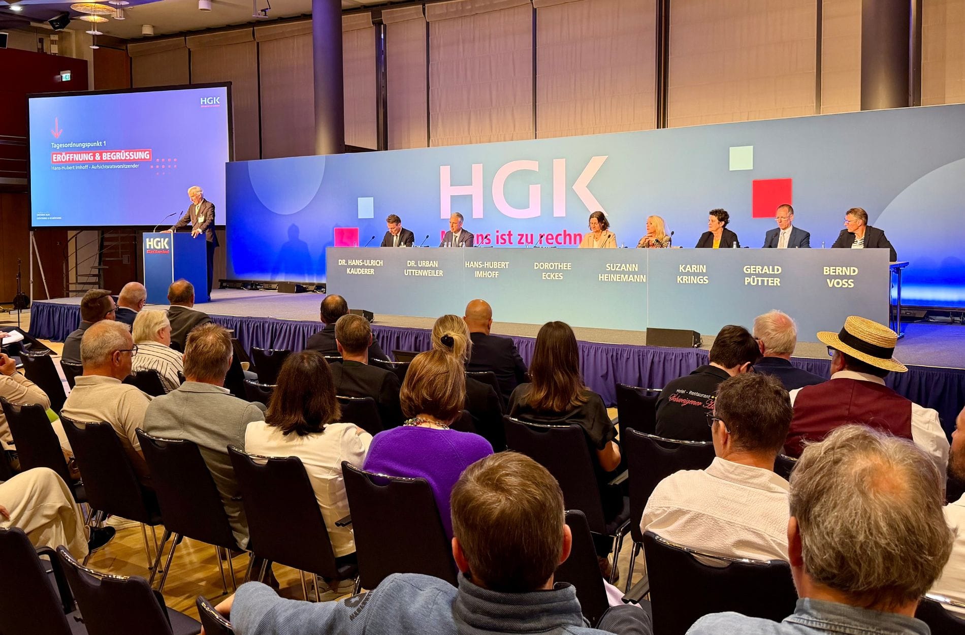 Die Generalversammlung bildete den zentralen Programmpunkt der HGK-Jahrestagung in Dresden.