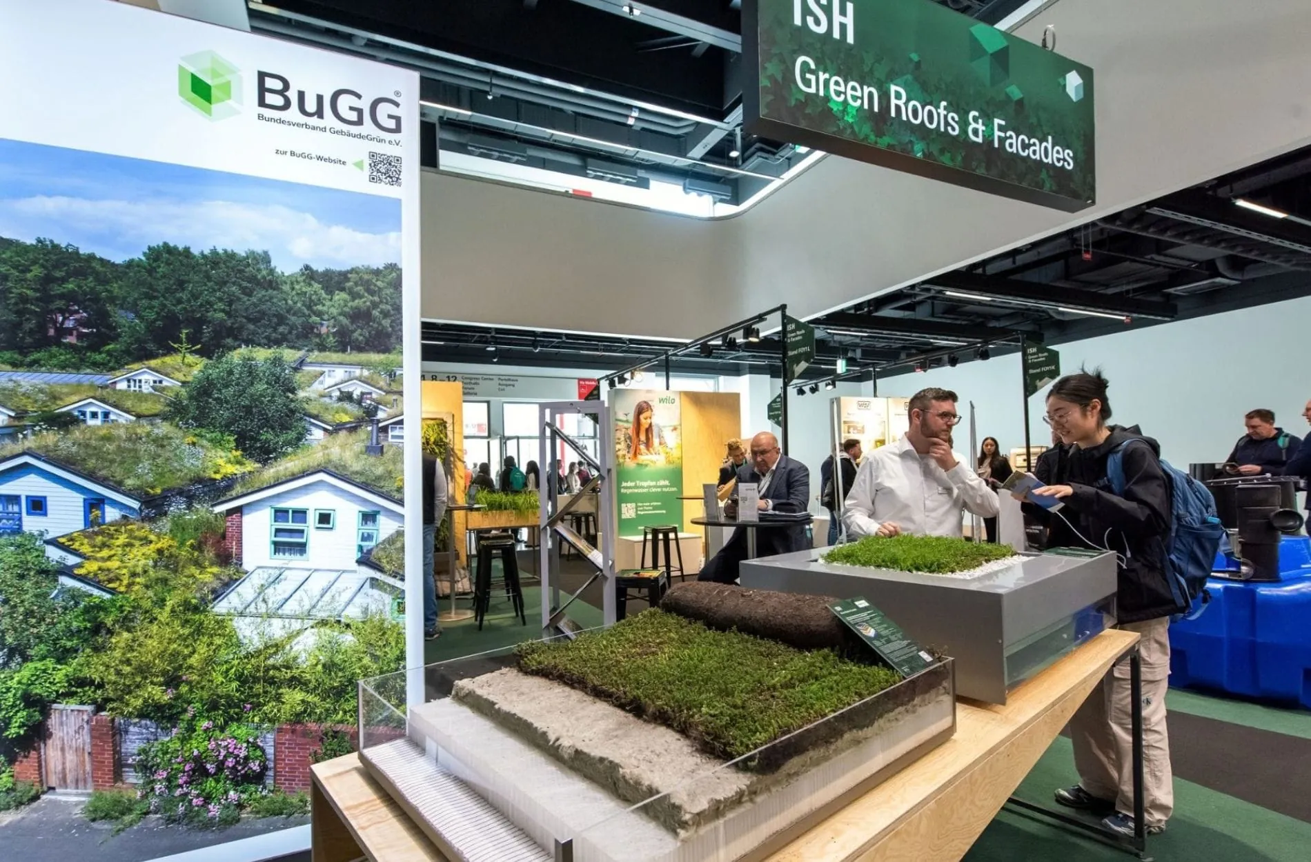 Mit „Green Roofs & Facades“ bringt die ISH 2027 Hersteller, Planer, Kommunen und Investoren zusammen.