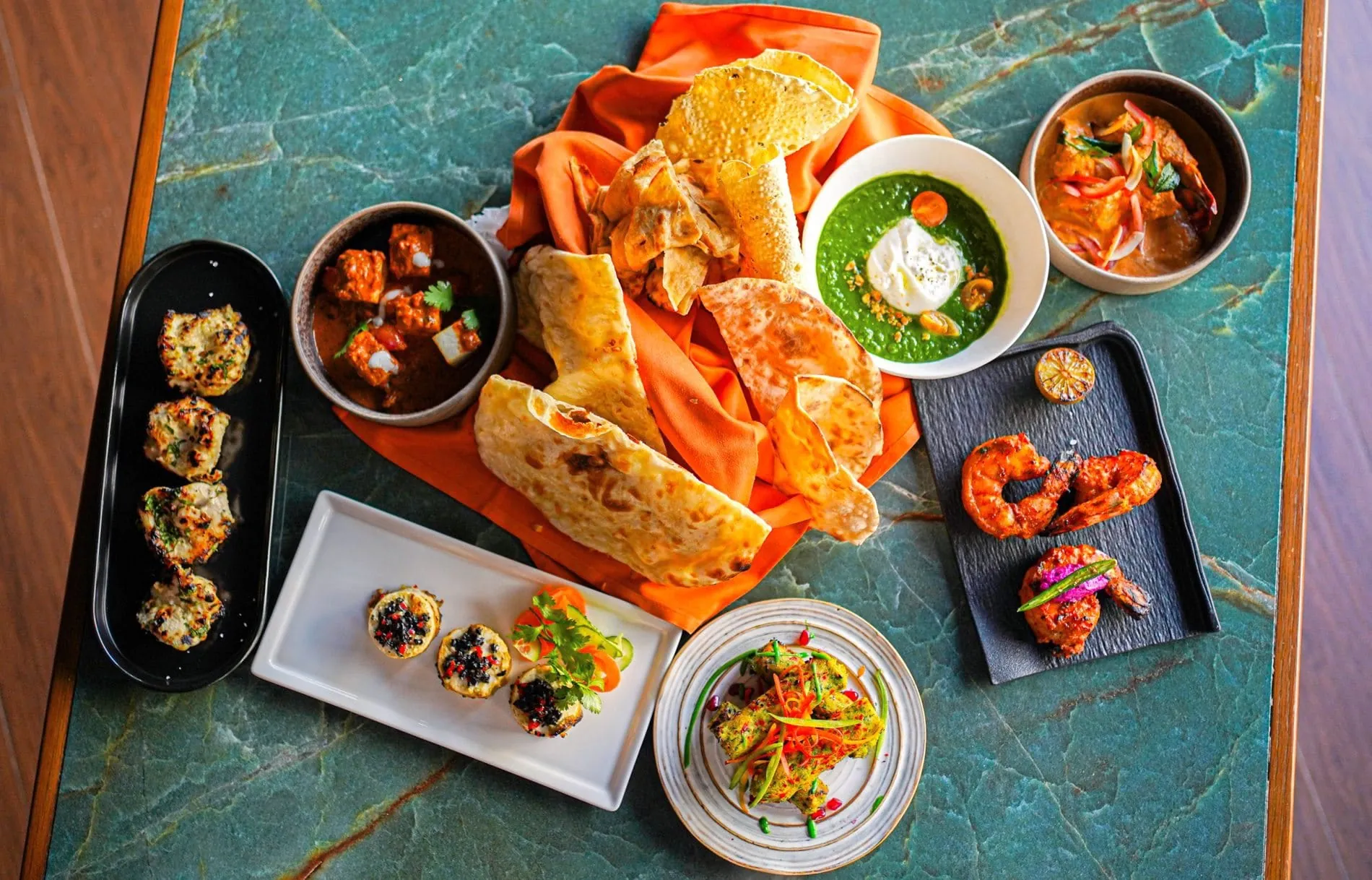 Die Bombay Brasserie verbindet authentische nordindische Küche mit europäischen Akzenten.
