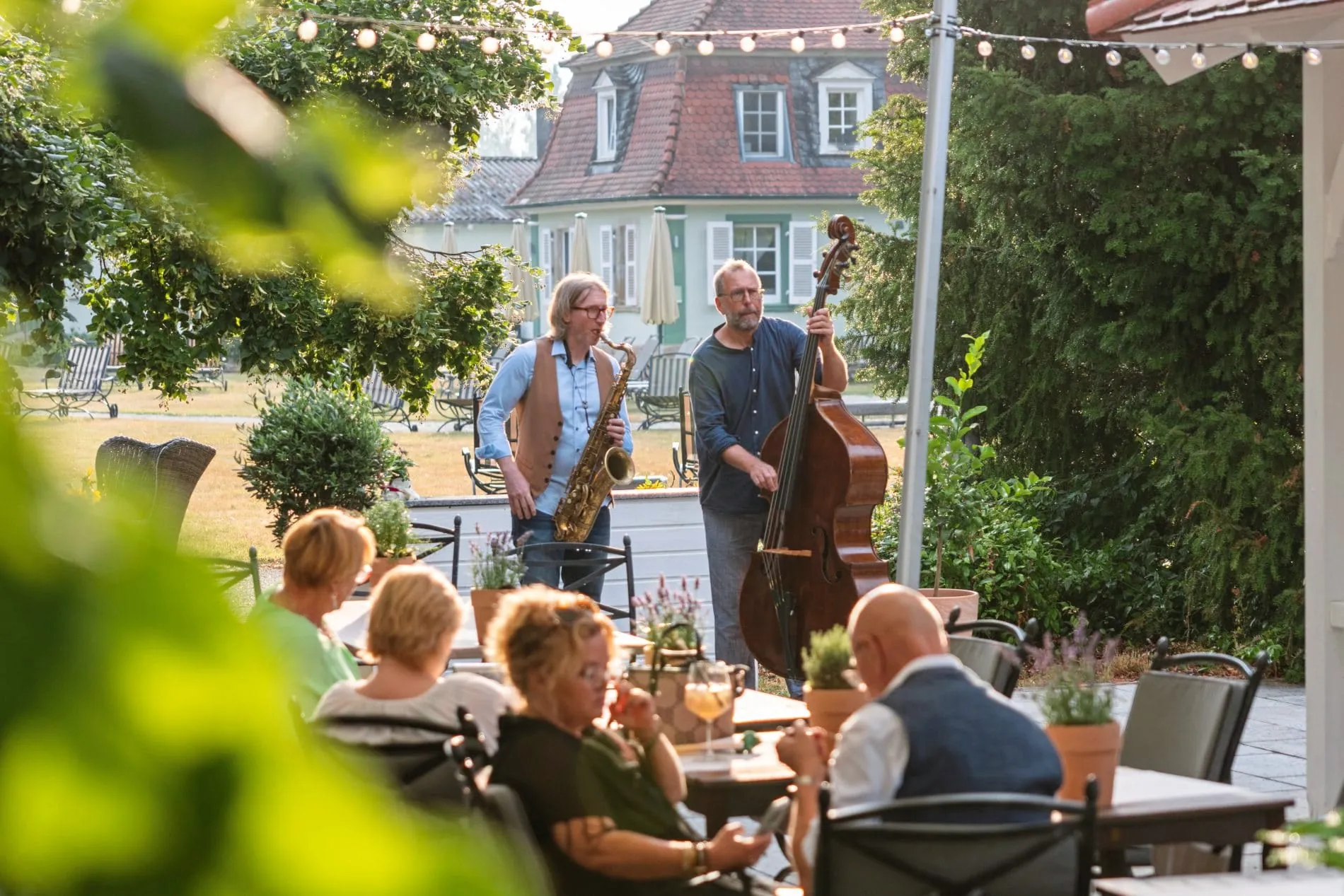 Musiker sorgten für die passende Stimmung.