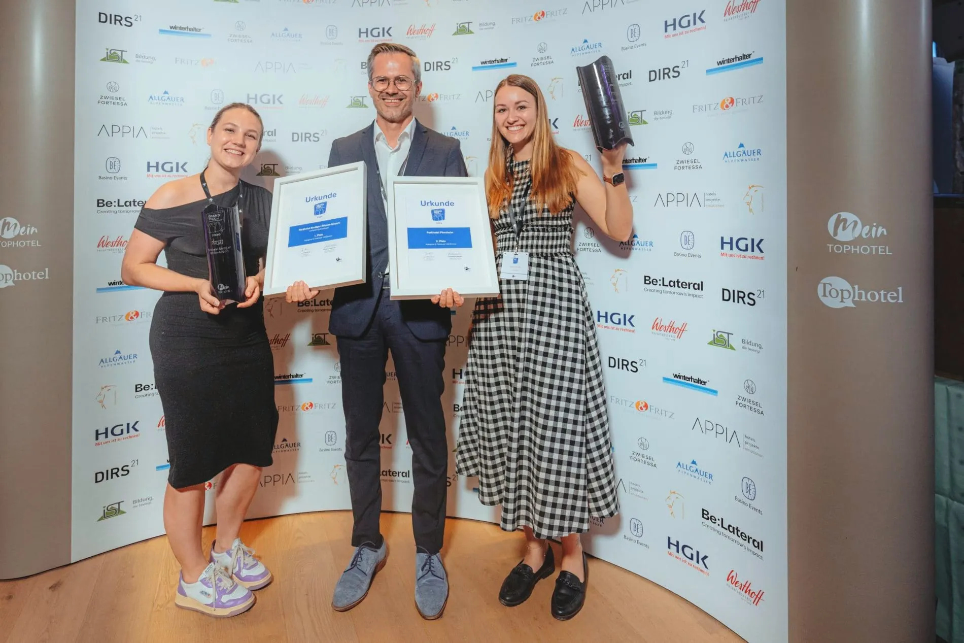 Die Preisverleihung des Grand Prix der Tagungshotellerie.