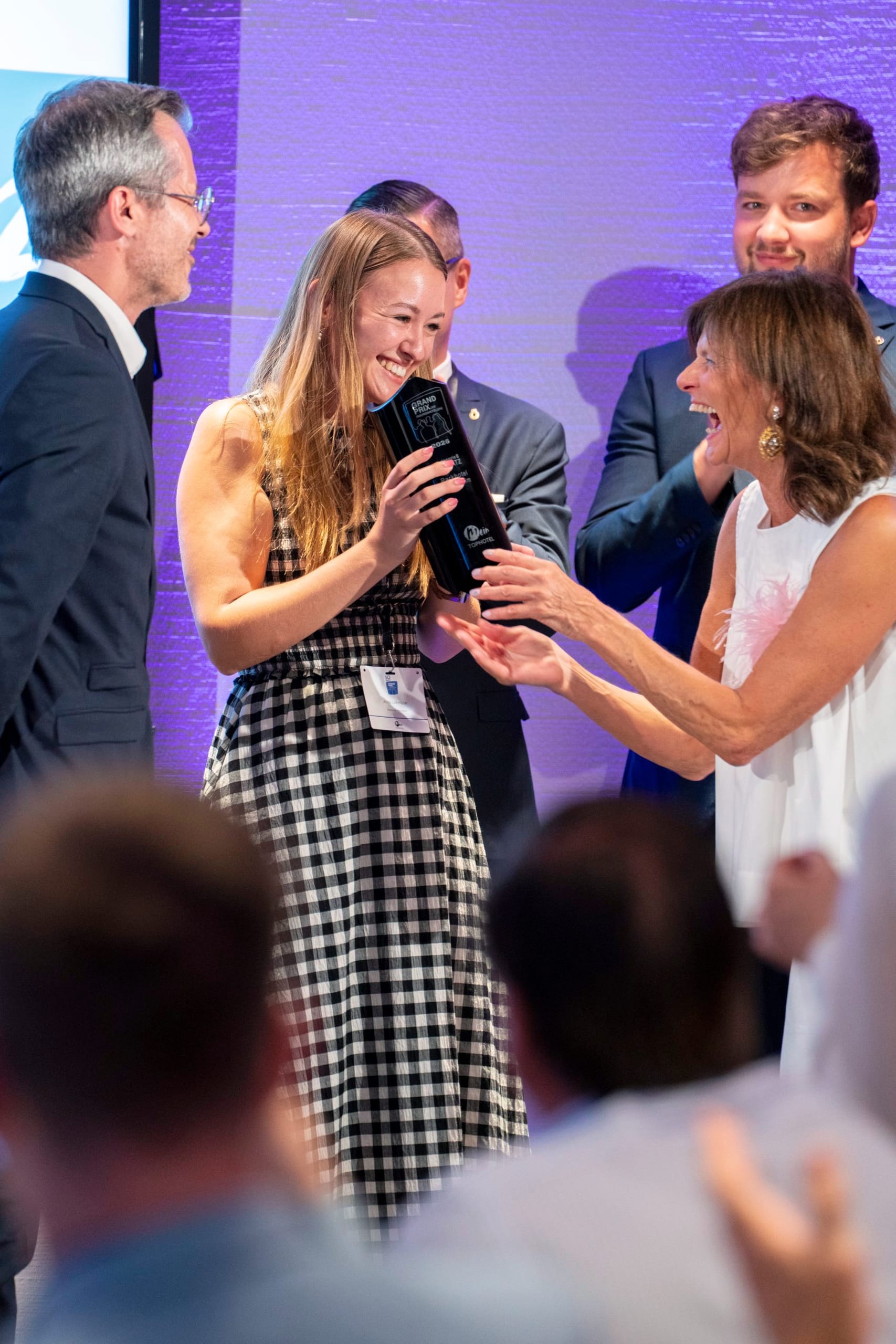 Die Preisverleihung des Grand Prix der Tagungshotellerie.