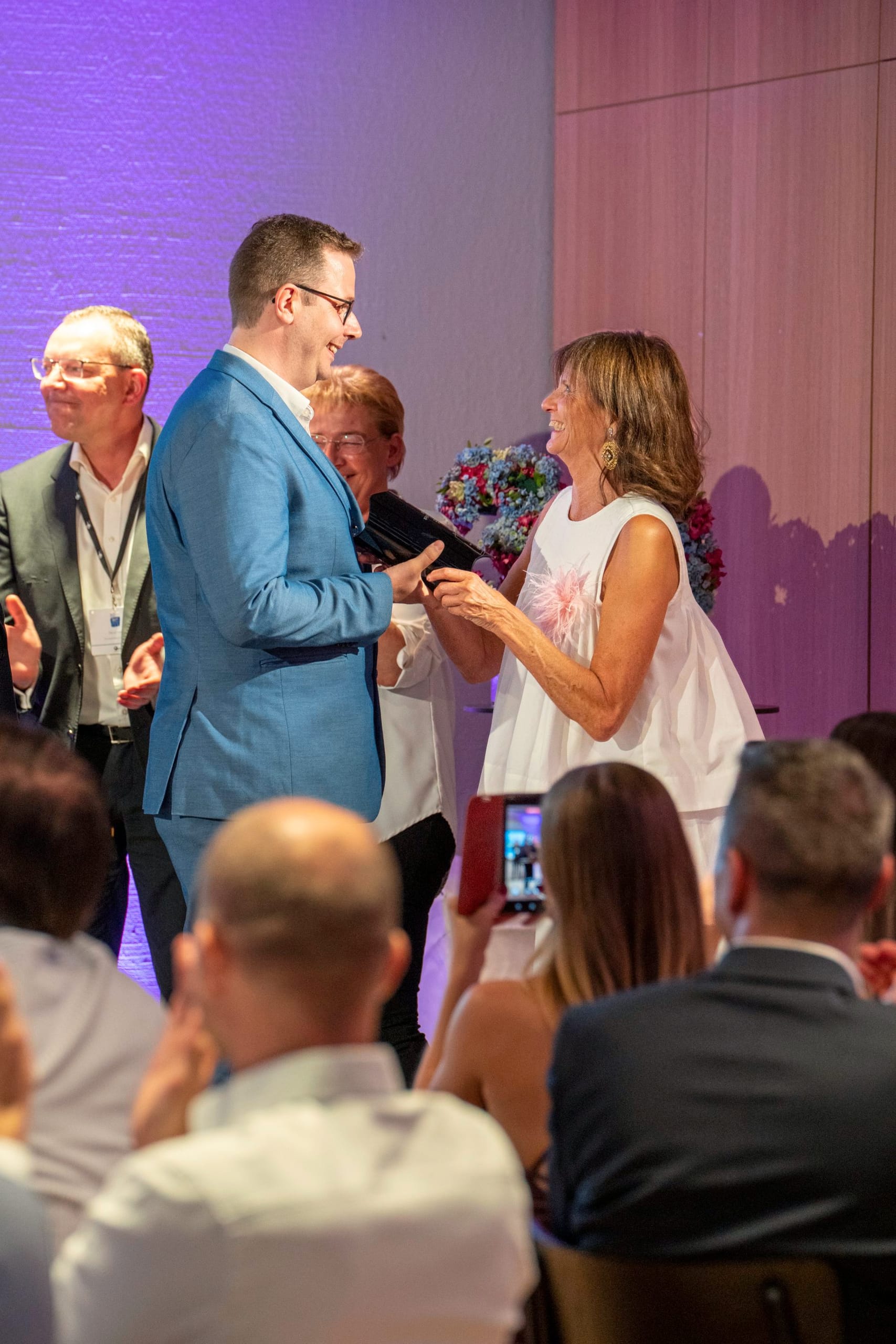 Die Preisverleihung des Grand Prix der Tagungshotellerie.
