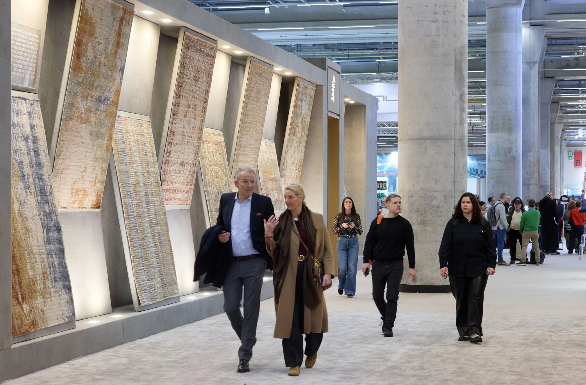 Heimtextil baut Teppichsegment aus