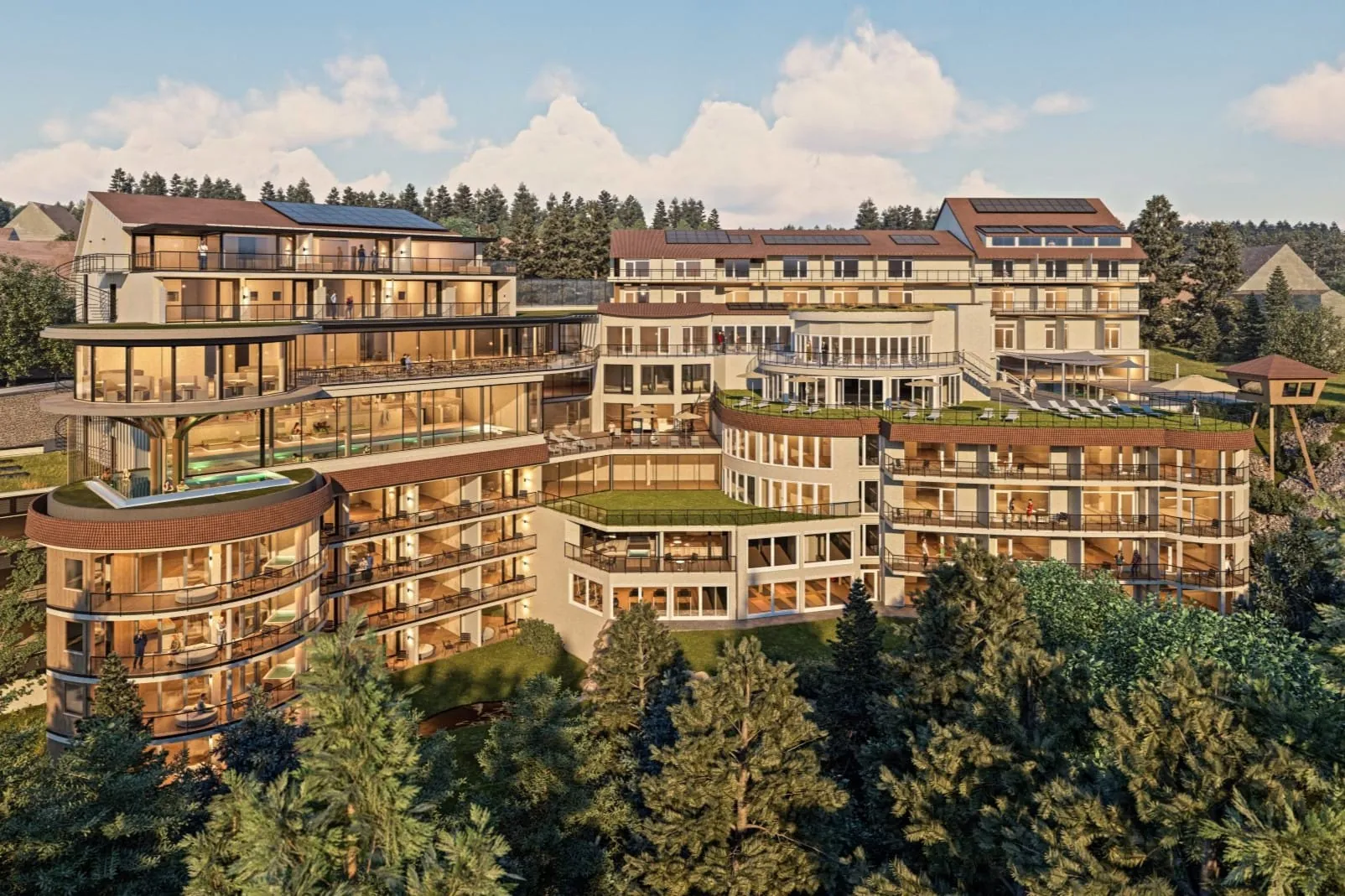 Das Viersterne-Superior-Hotel Kronelamm steht vor einem großflächigen Um- und Neubau bis Ende 2026.