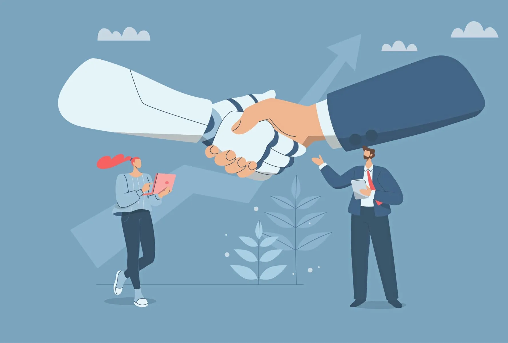 Künstliche Intelligenz als Partner: Die Technologie entwickelt sich vom Werkzeug zur strategischen Begleitung.